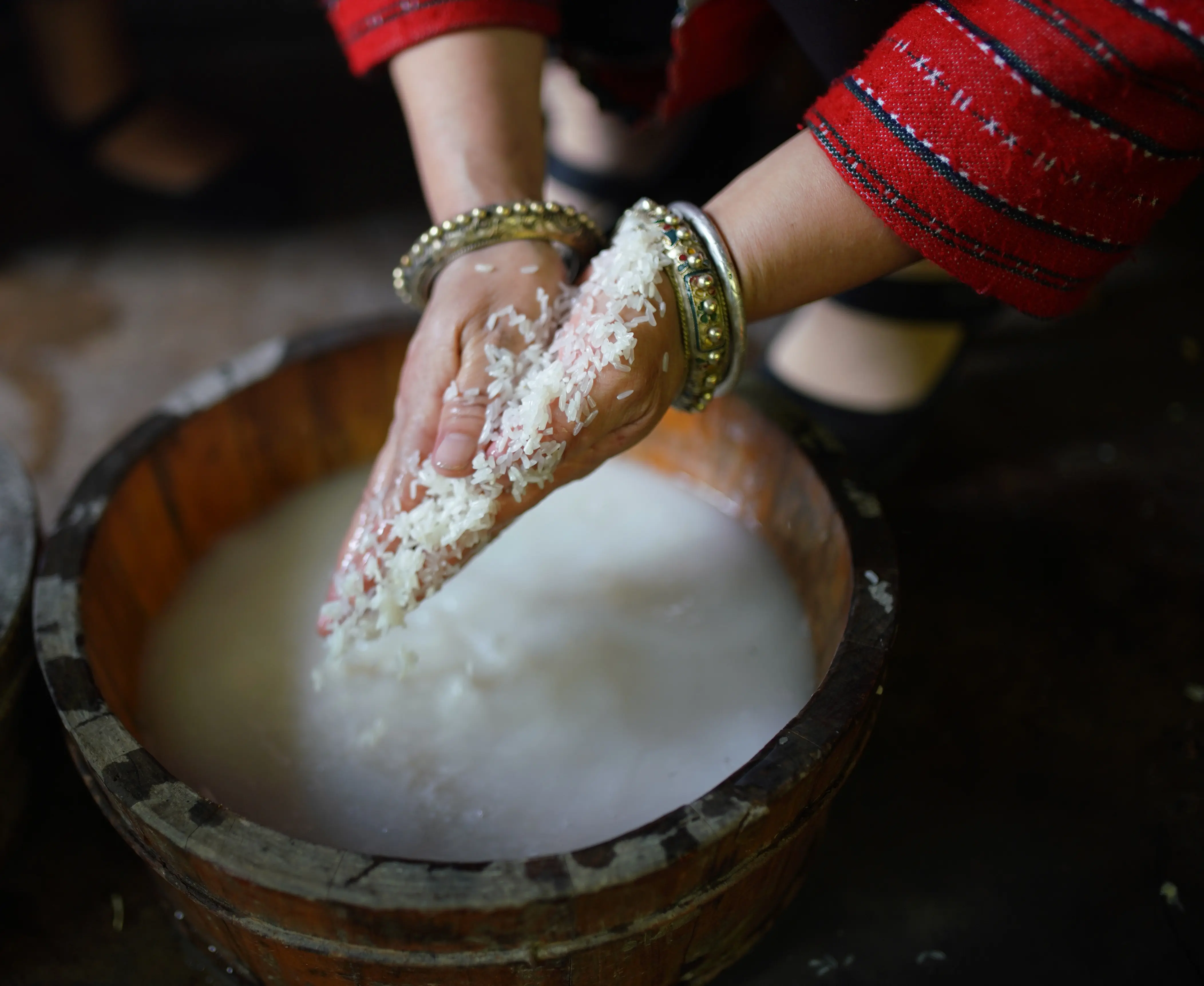 长发村长发小寨淘米水怎么发酵?