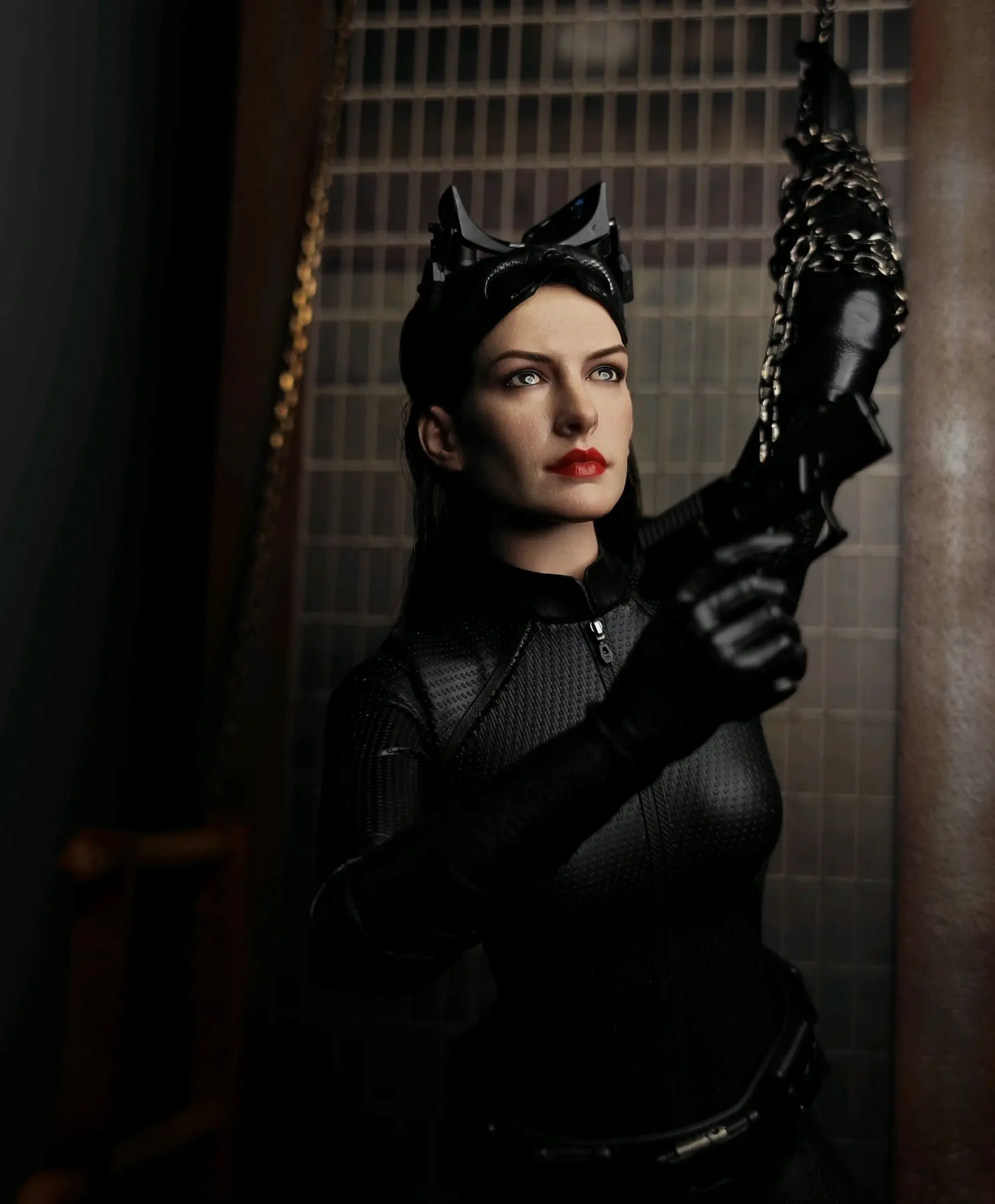 【玩具摄影】猫女2.0重启版hottoys 蝙蝠侠 mms627