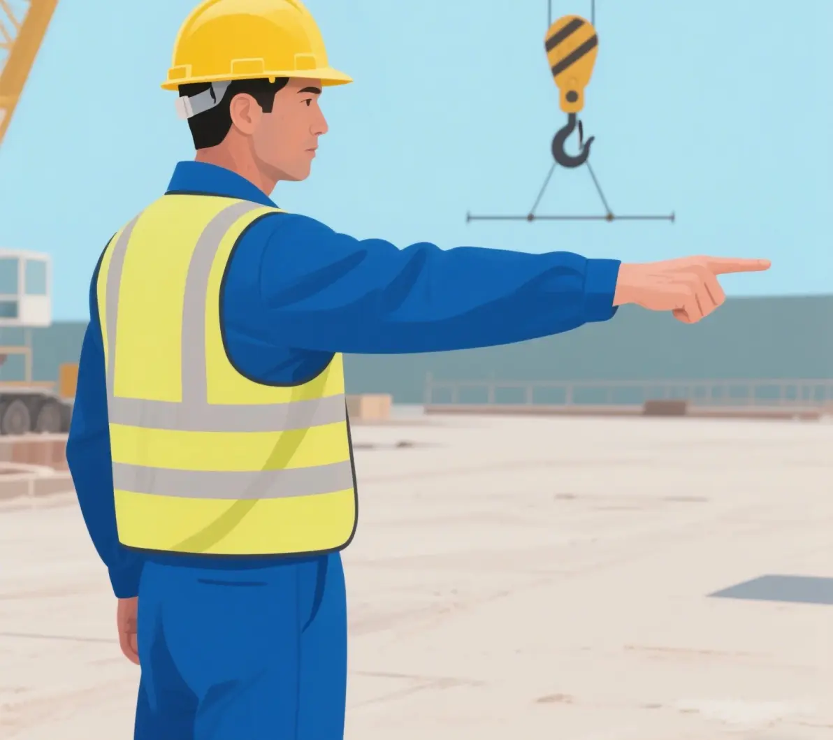 起重机指挥14种专用手势你知道吗