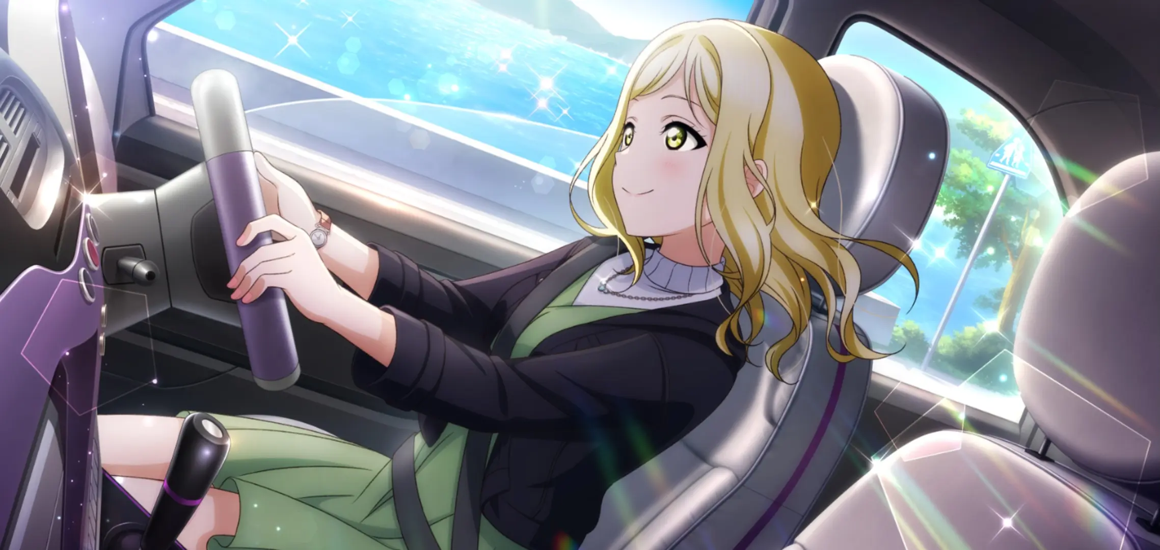 『ll sifas』卡面鉴赏 - 小原鞠莉篇