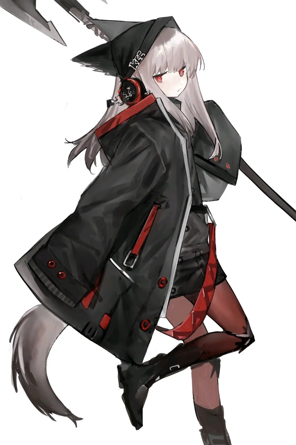 霜叶,一位干员,也是我推从何开始的呢,大概是始于同情吧我被你的立绘