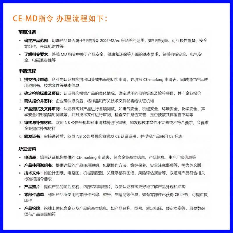 什么是CE-MD认证 - 哔哩哔哩