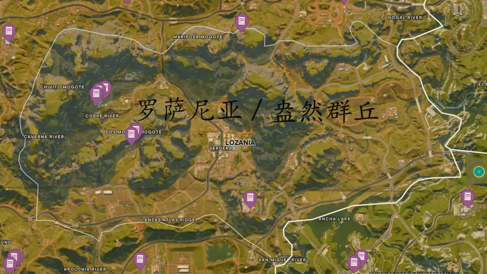 《孤岛惊魂6》所有秘史位置
