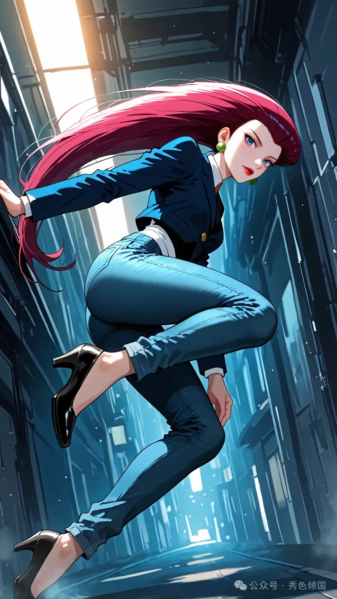 可爱又迷人的反派角色武藏from《宝可梦》