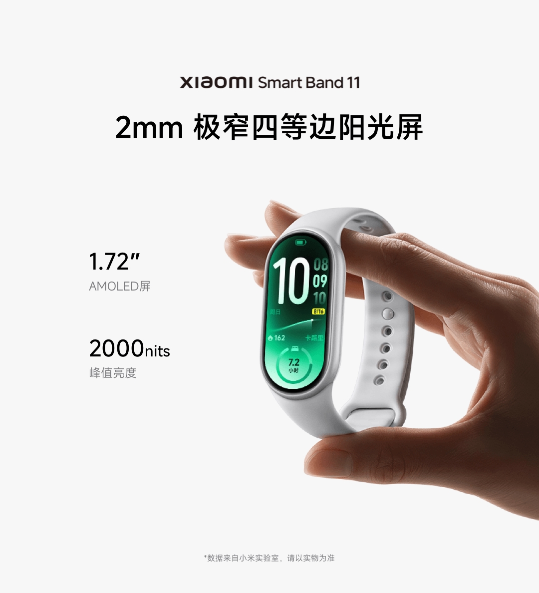 全新小米手环11 1份;6.66元红包100份