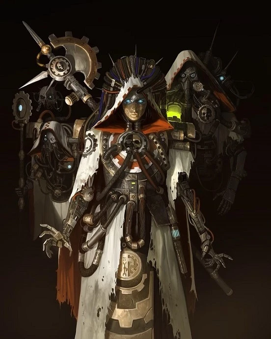 【战锤40K·机械神教】LEX翻译:技术神甫(新版) - 哔哩哔哩