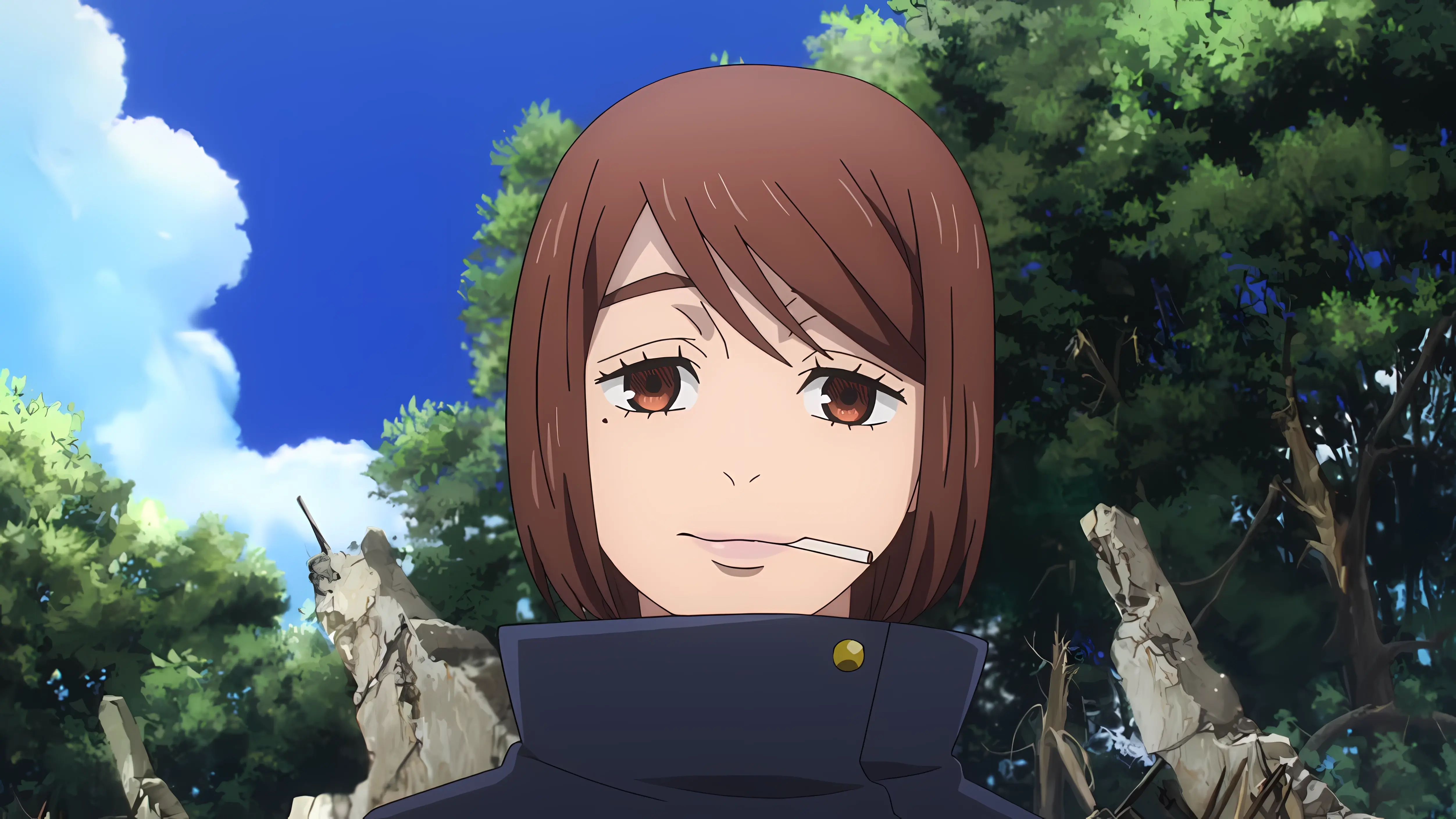 咒术回战|家入硝子|高清壁纸|高清头像 - 哔哩哔哩