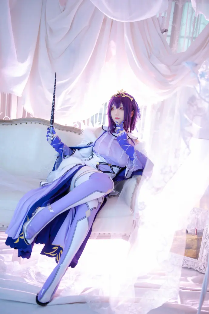 cos:fgo斯卡哈cosplay正片9p-九曲-jean