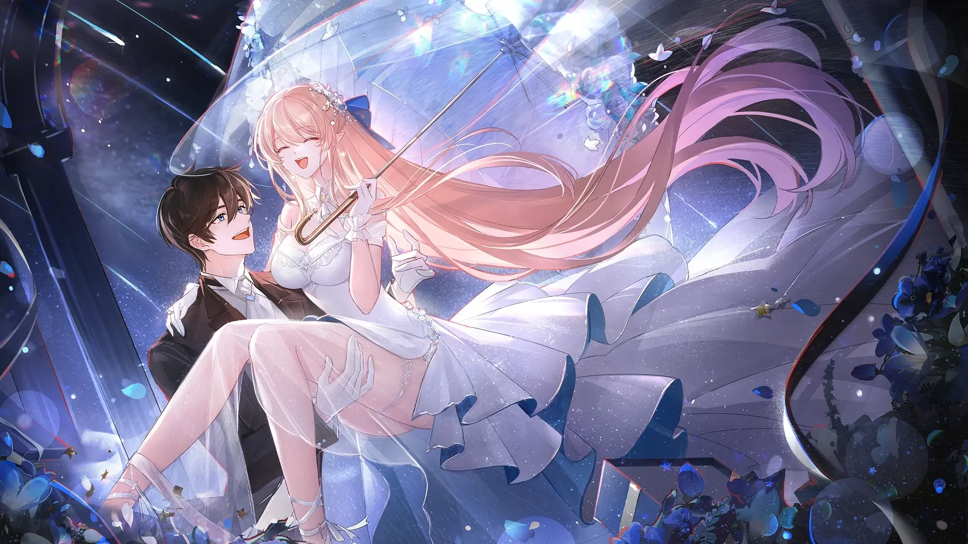 奥拉星2024年情人节梦同人文,梦×小奥拉——《如星永伴长夜》