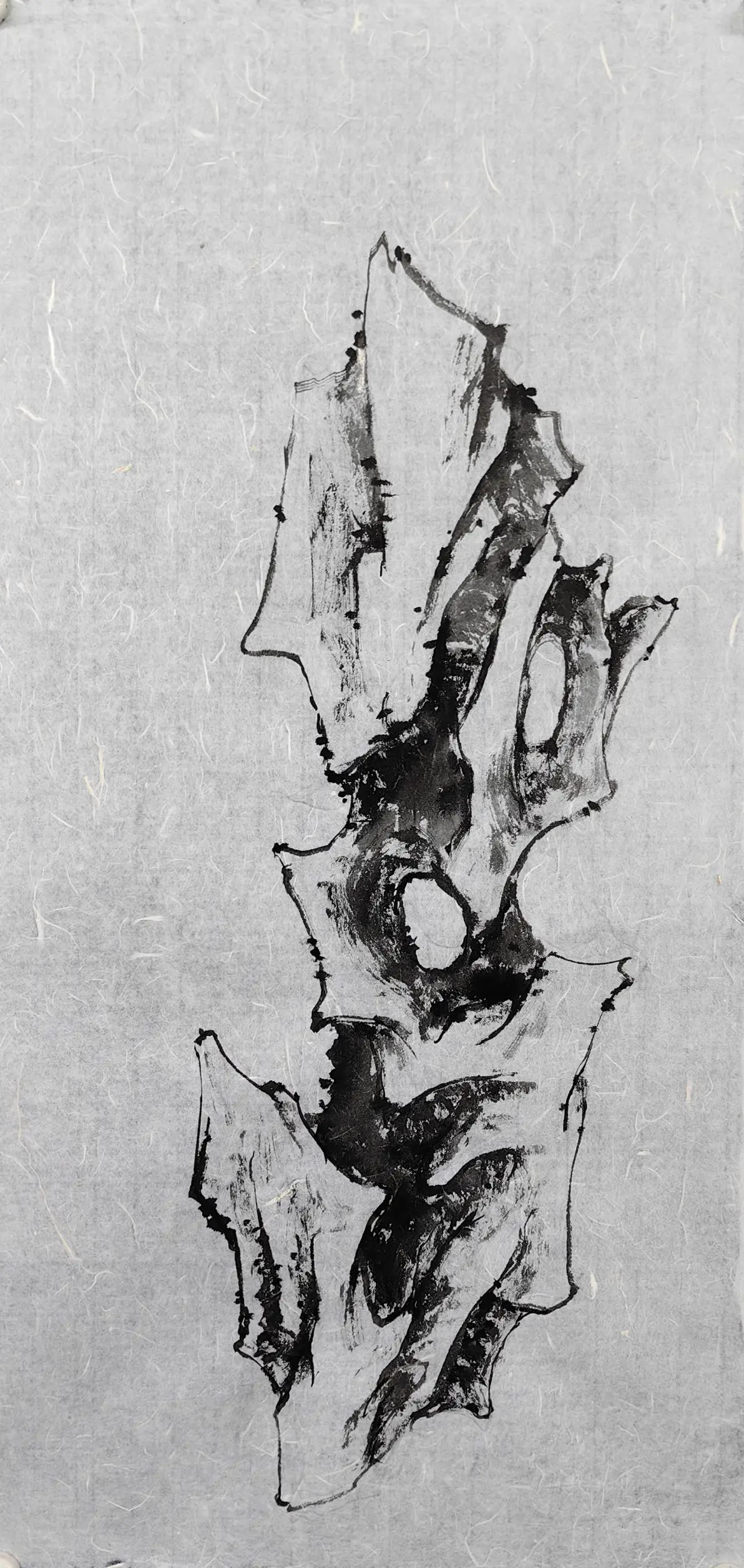 太湖石国画小写意