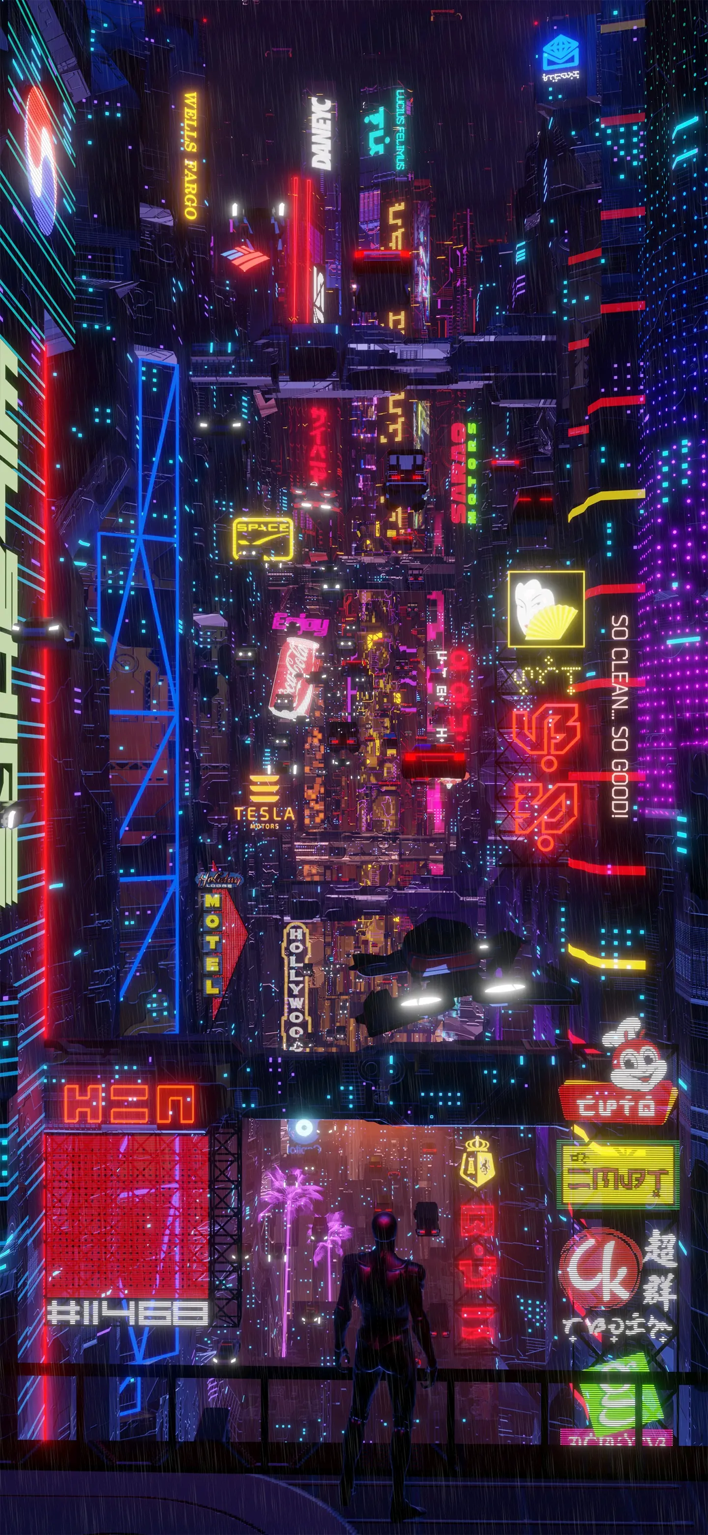 赛博朋克壁纸(3) - 哔哩哔哩