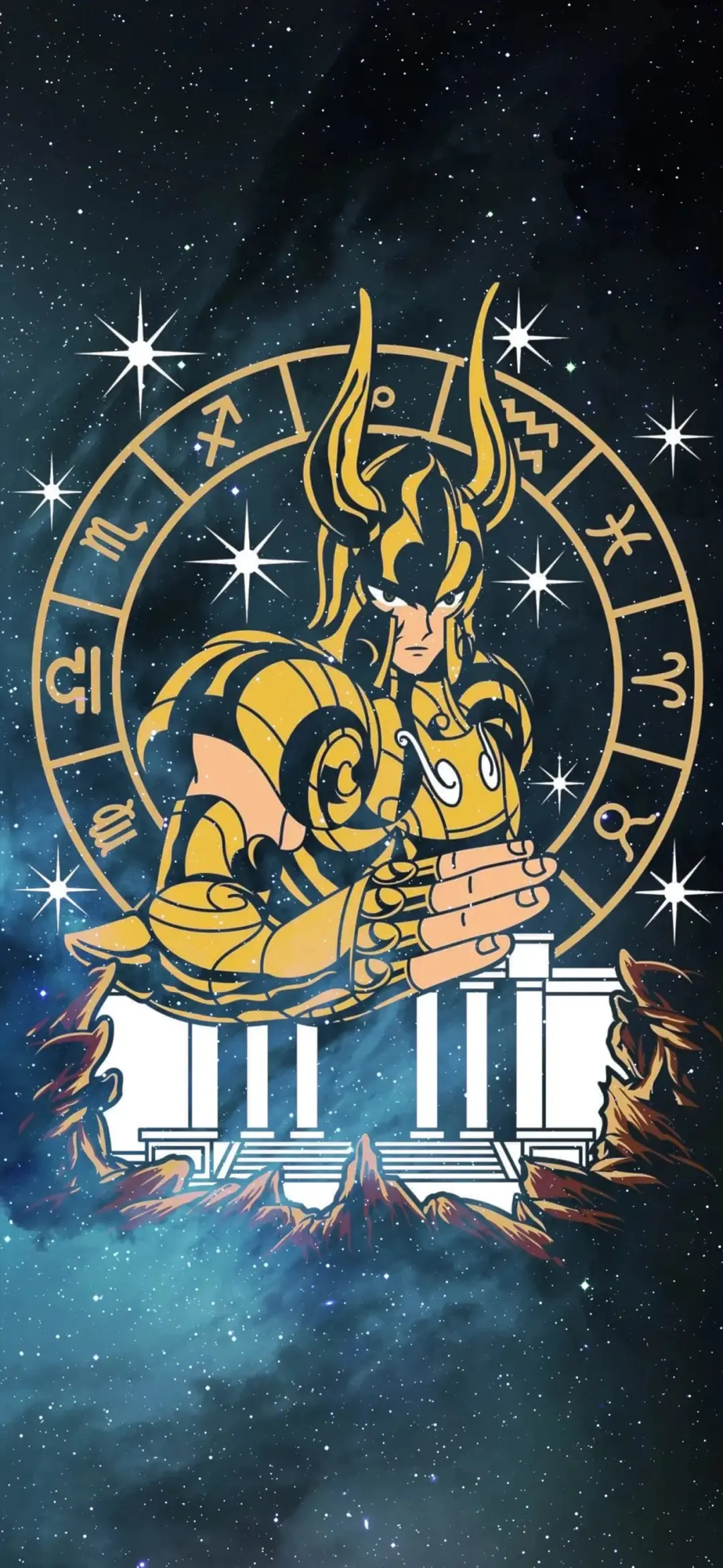 十二宫黄金圣斗士手机壁纸