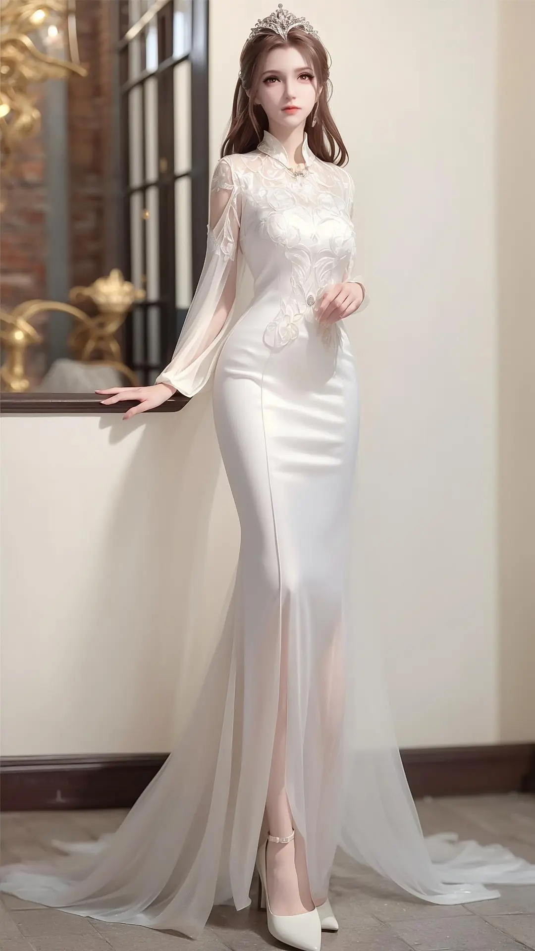 国漫女神ai手机壁纸:奉眠,白鹤淮,比比东,骆馨雨,维妮娜