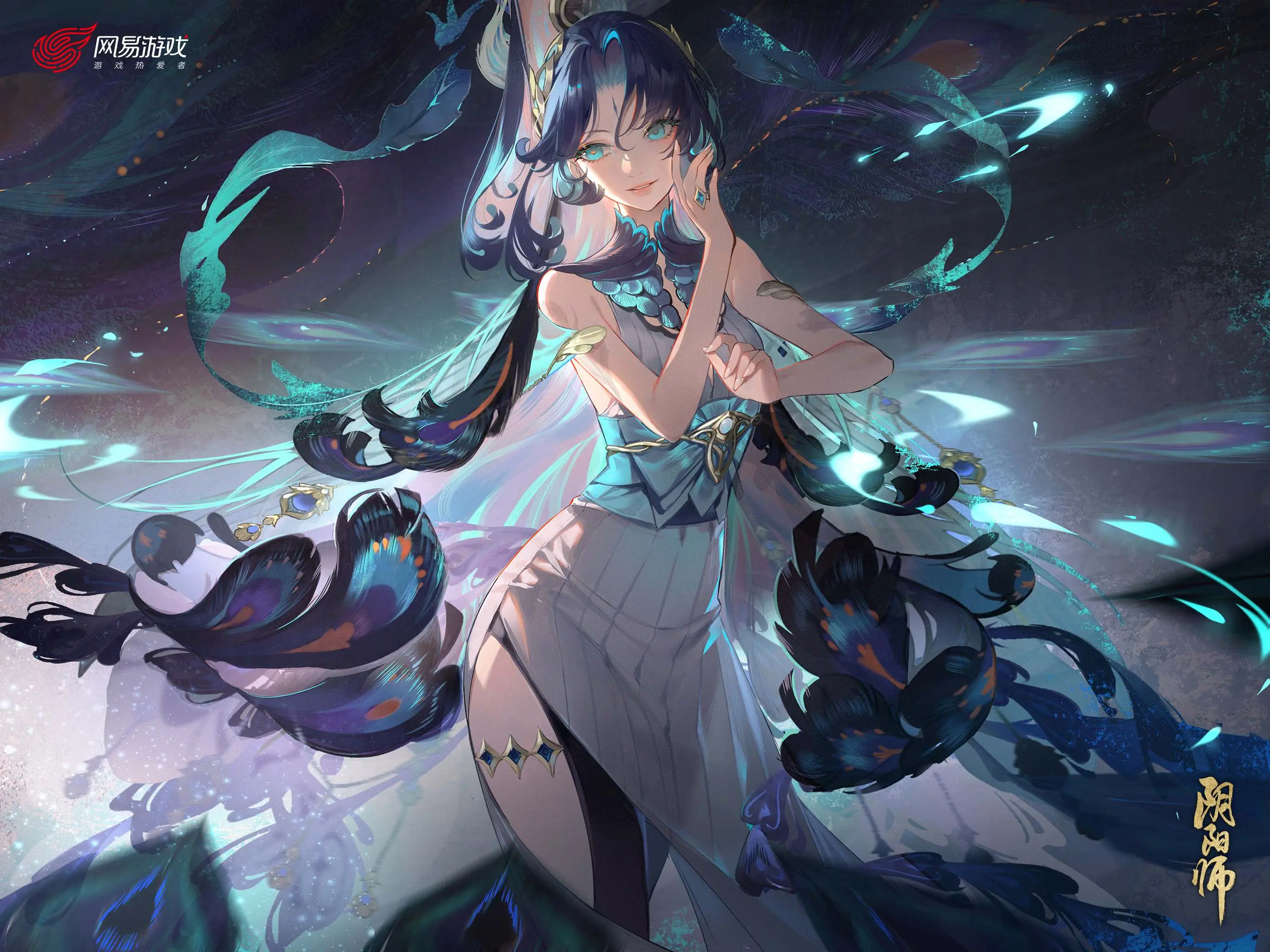 阴阳师 18g 和风式神卡牌cg插画壁纸角色立绘设定三视图原画ui参考