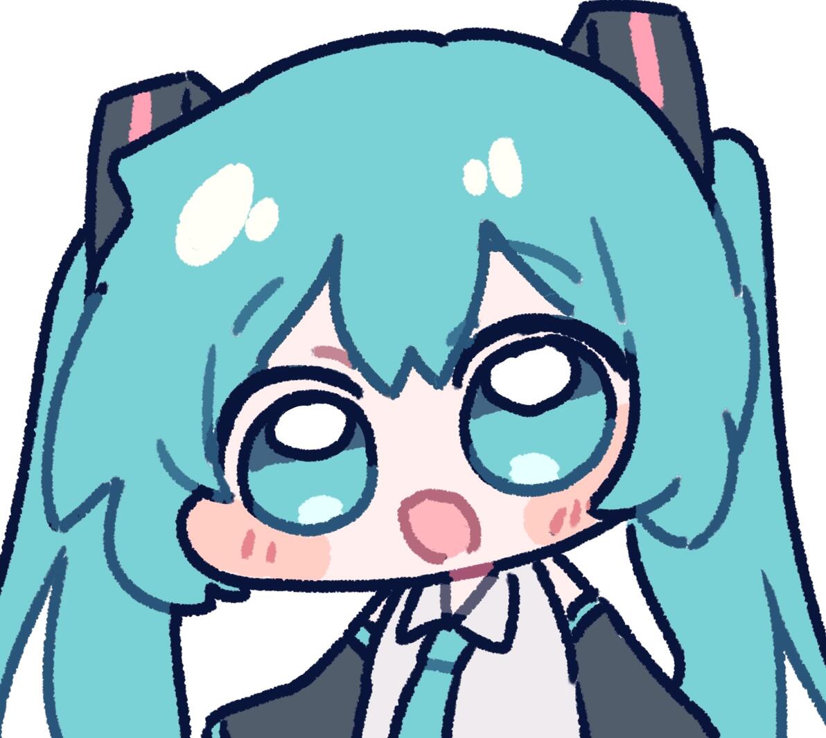 初音Q版表情 - 哔哩哔哩