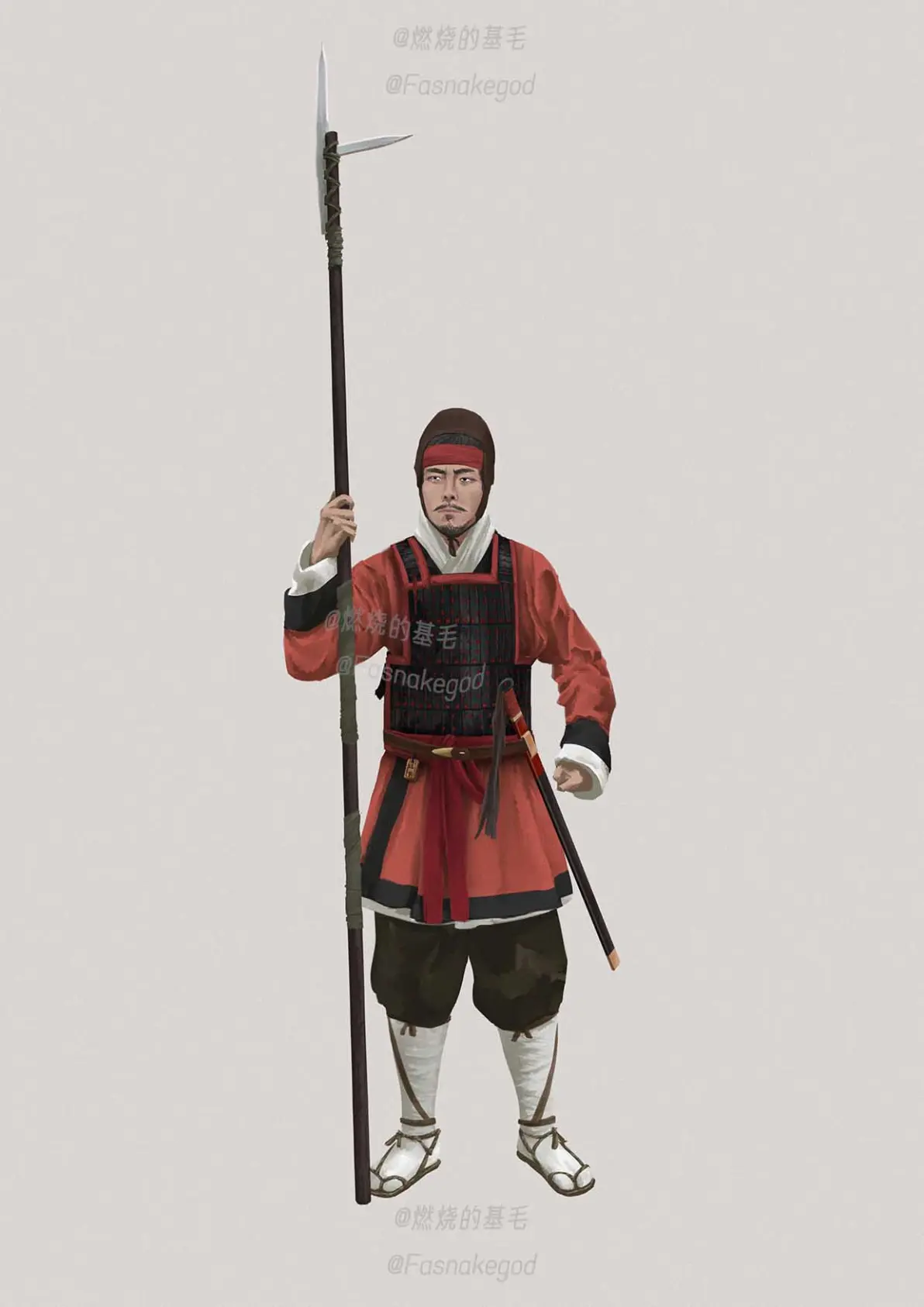 《汉·武备》西汉武装力量 系列插画