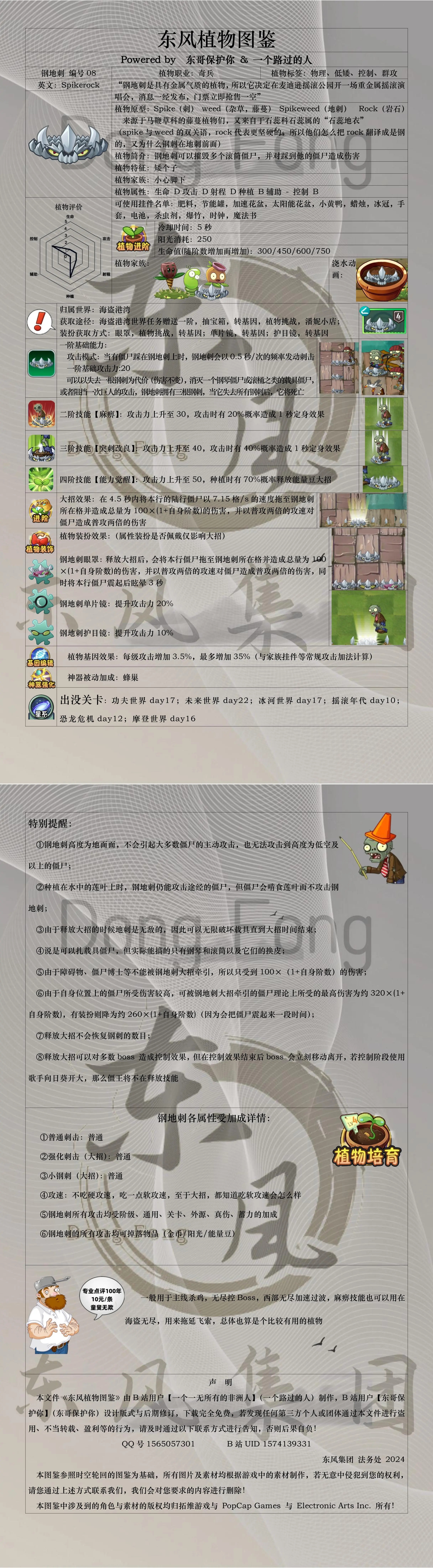 东风植物图鉴 08 钢地刺