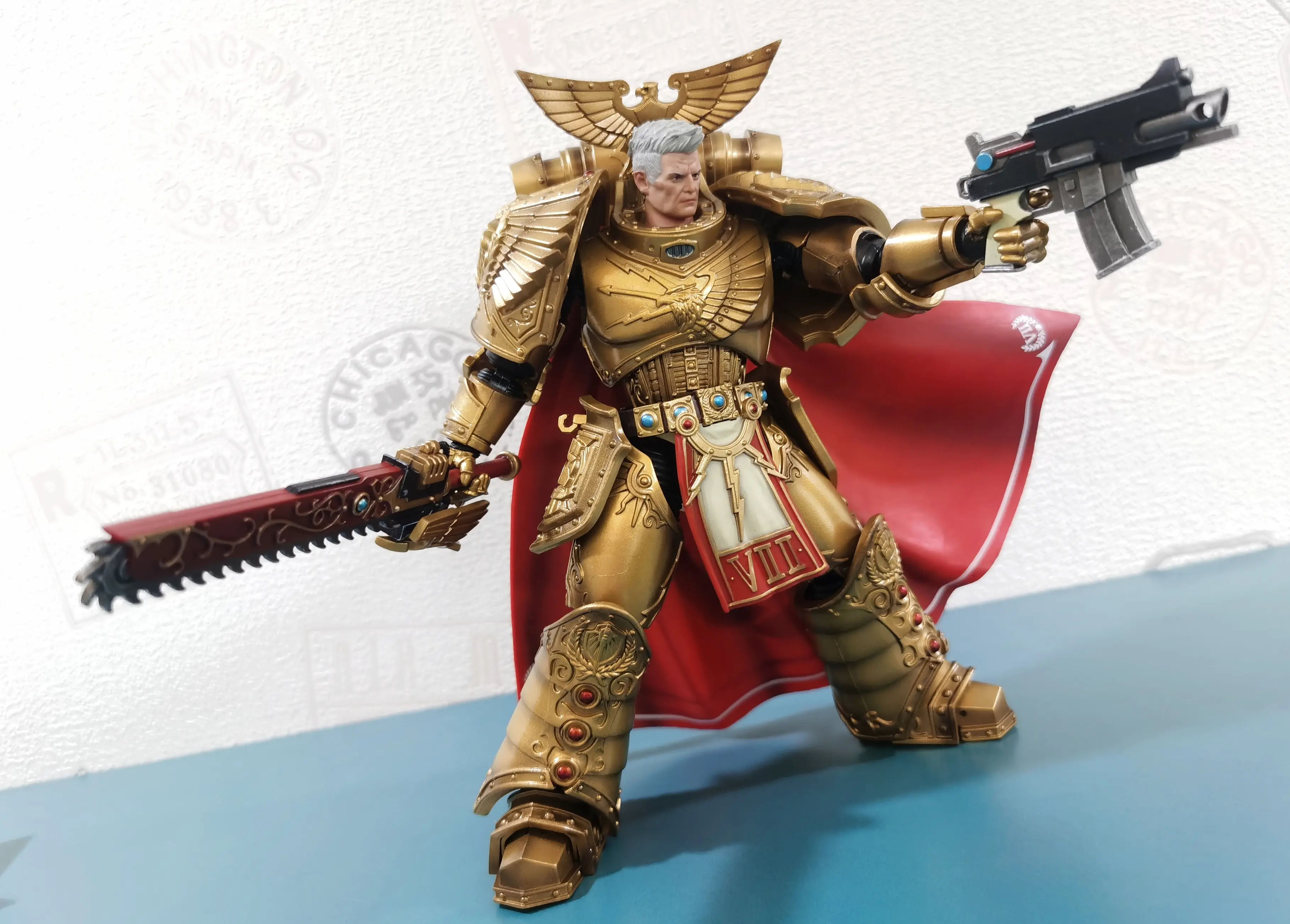 【战锤40k 暗源】帝国之拳原体 罗格-多恩&灰骑士至高大导师 迪亚哥