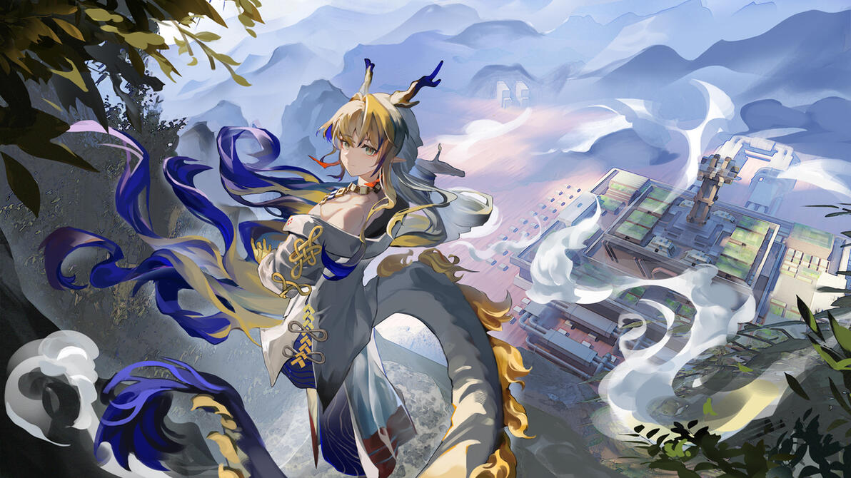 二次元图鉴 | 《明日方舟》黍(壁纸美图·第958辑) - 哔哩哔哩