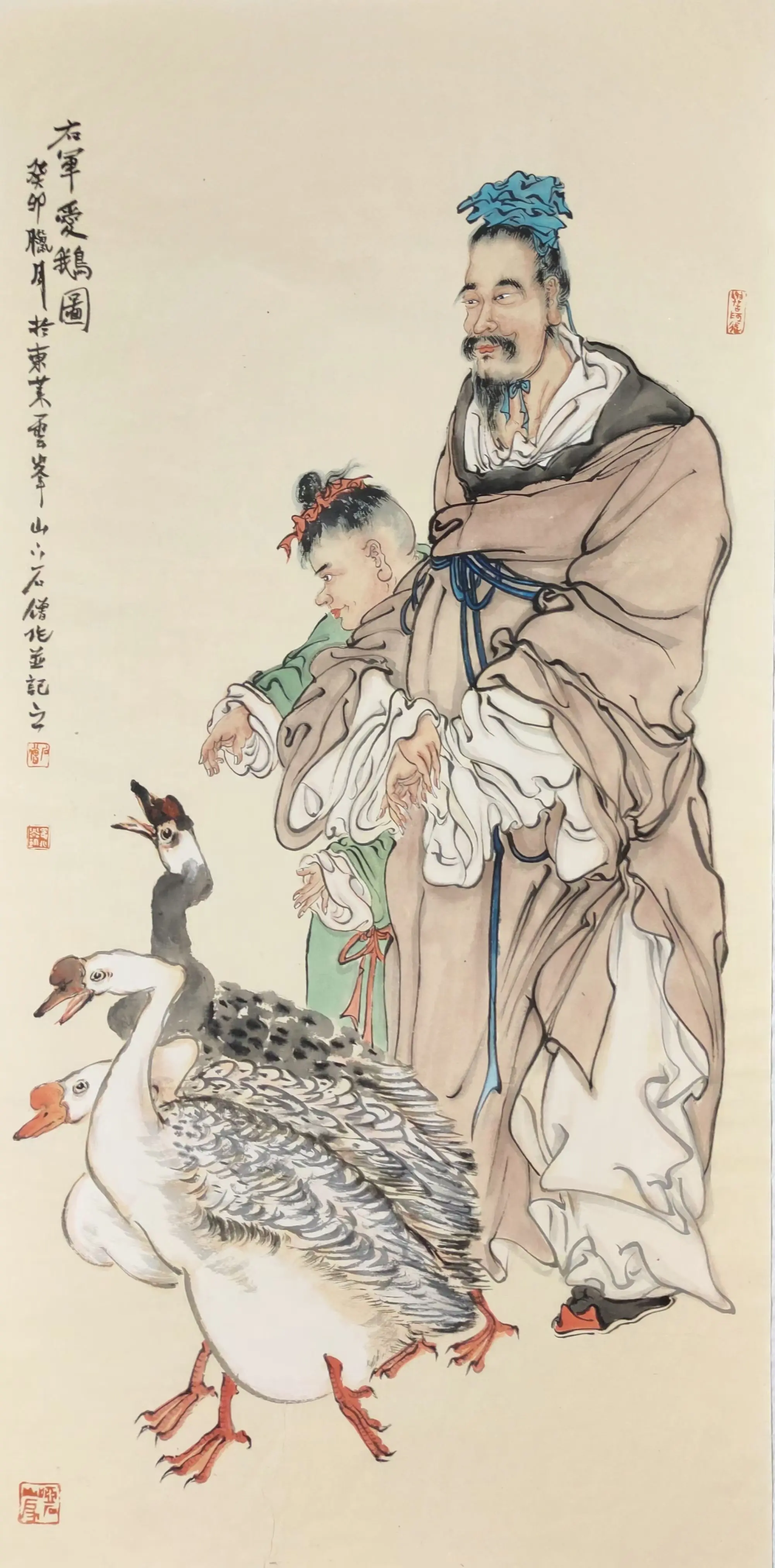 画家姜兆兴新作13718748166