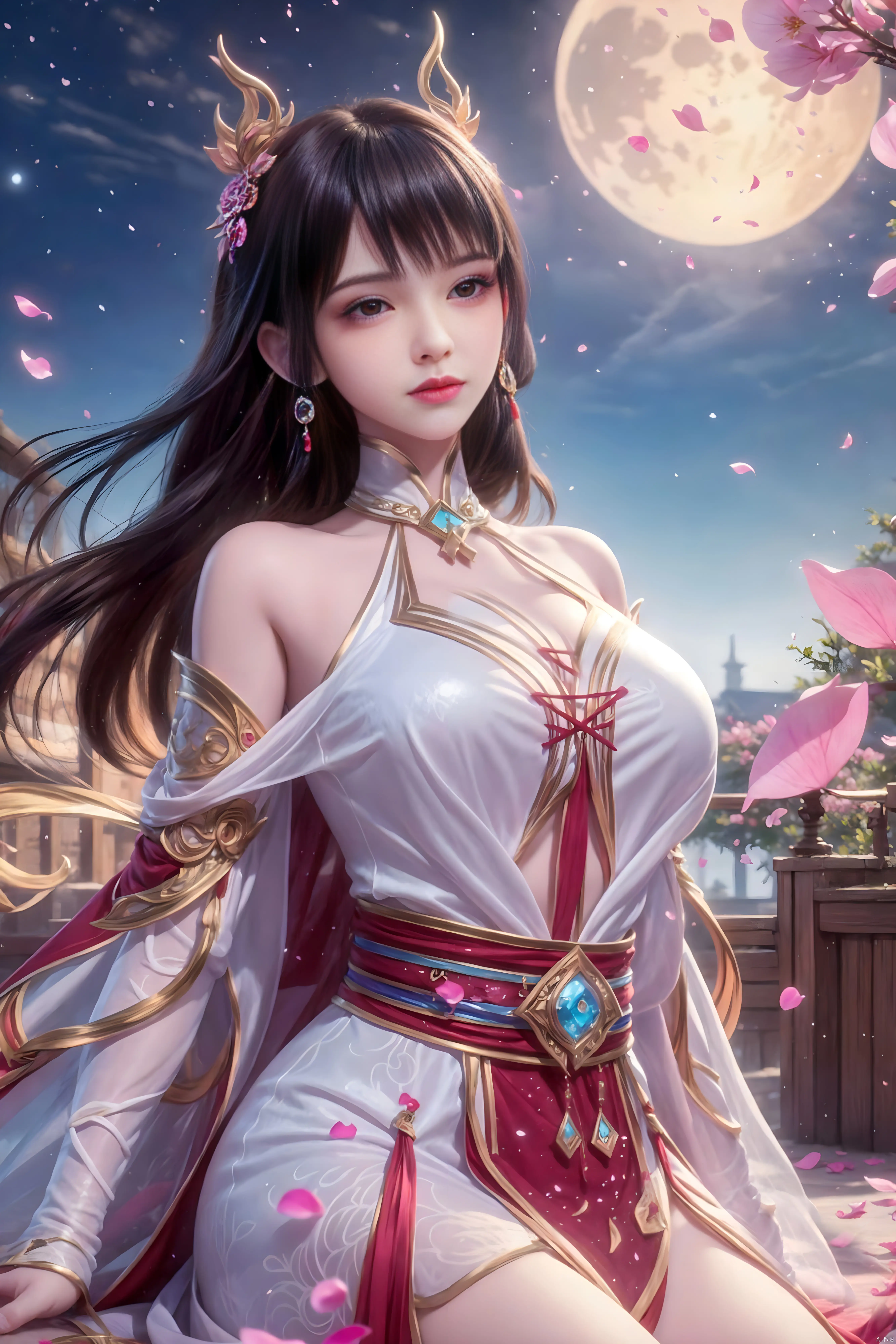 百炼成神国漫女神ai高清手机壁纸:云落,宁雨蝶