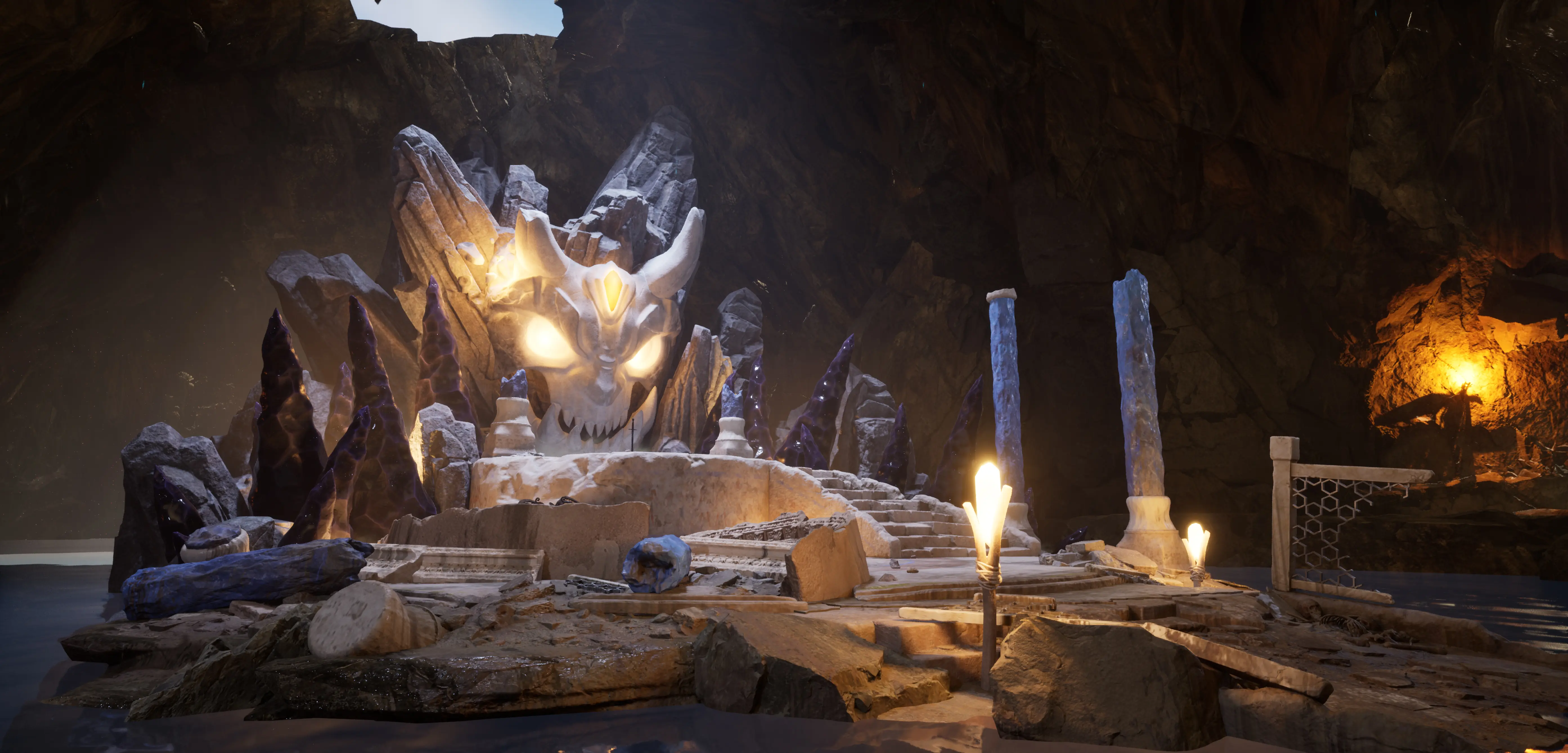 场景/模型展示——洞穴祭坛