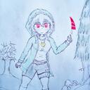 在雪地玩刀子的sschara
