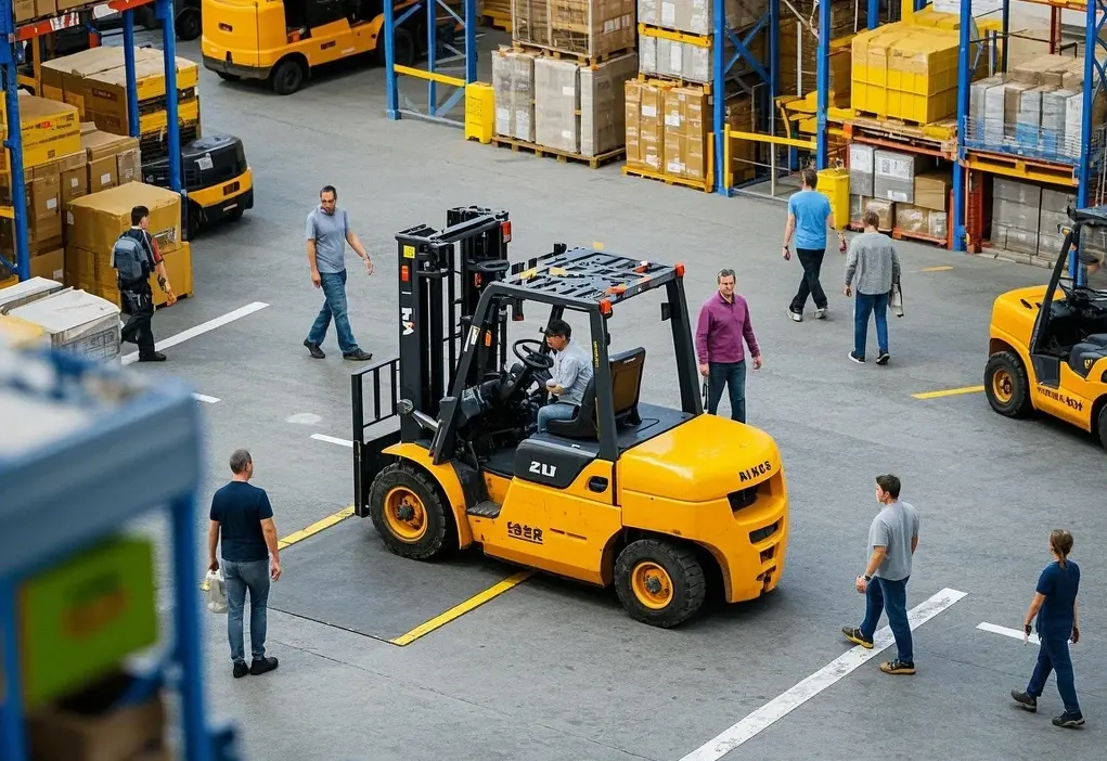 叉车倒车盲区:看不见的危险与毫米波雷达的"安全护盾"