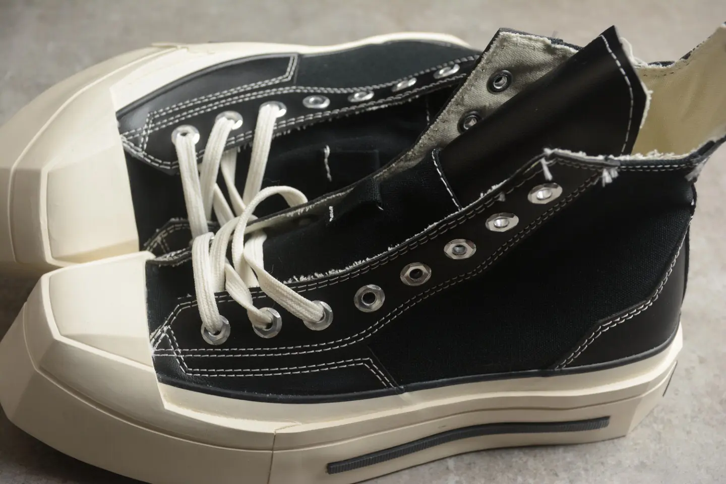 匡威几何不规则拼接 converse chuck 70s 高街厚底帆布鞋