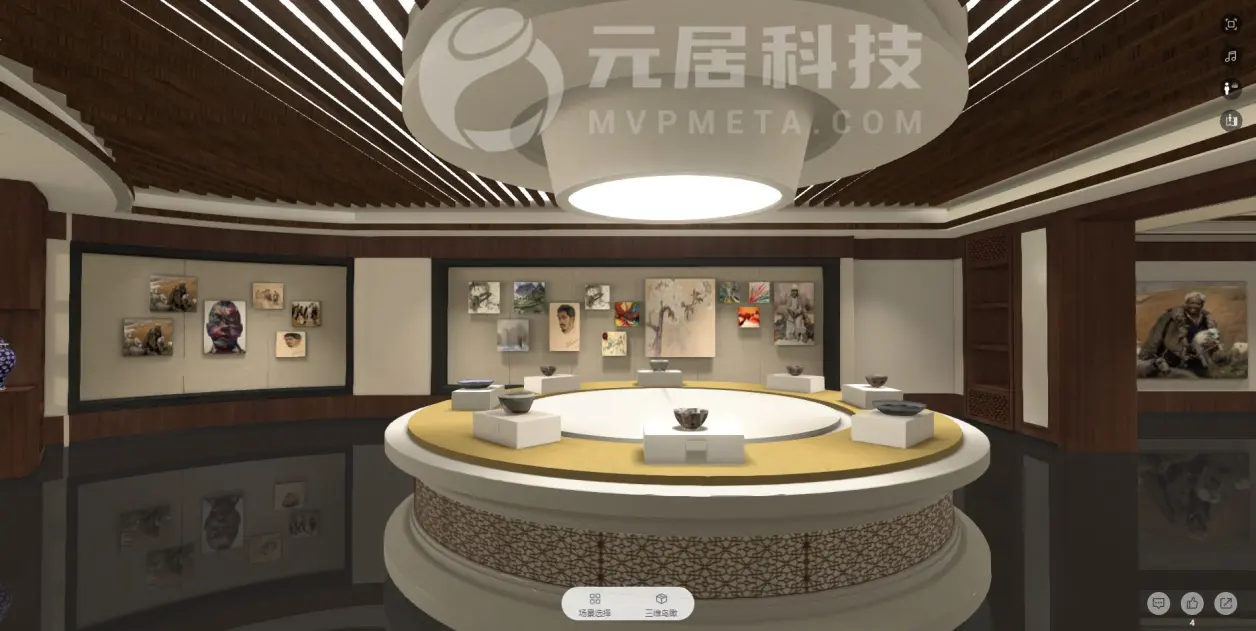 3d虚拟展示与传统文化的碰撞线上虚拟博物馆会迸发多耀眼的光芒