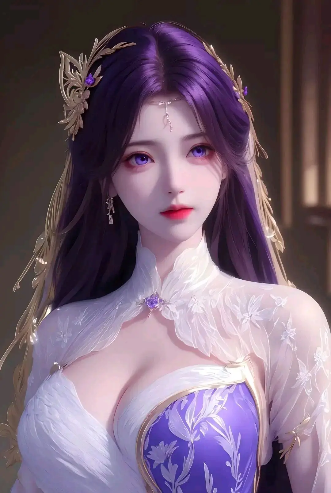 完美世界云曦紫色系诱惑 - 哔哩哔哩