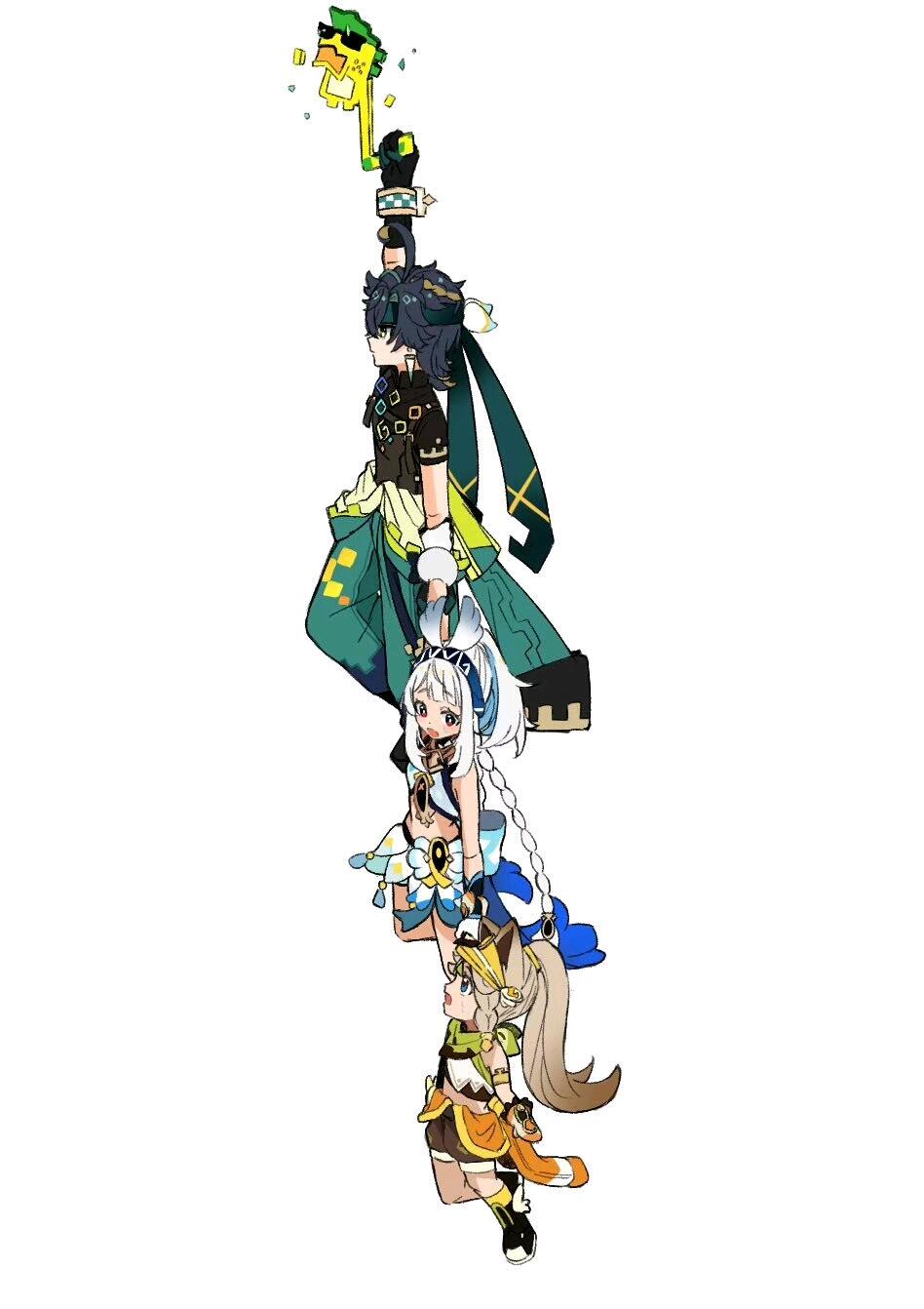 【原神】基尼奇和阿乔表情包合集83枚 - 哔哩哔哩