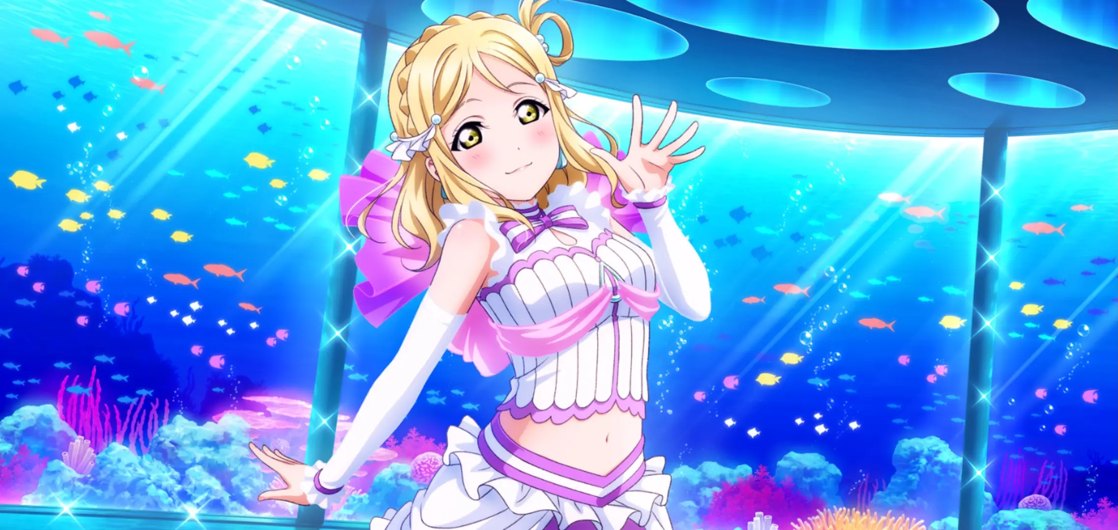 『ll sifas』卡面鉴赏 - 小原鞠莉篇