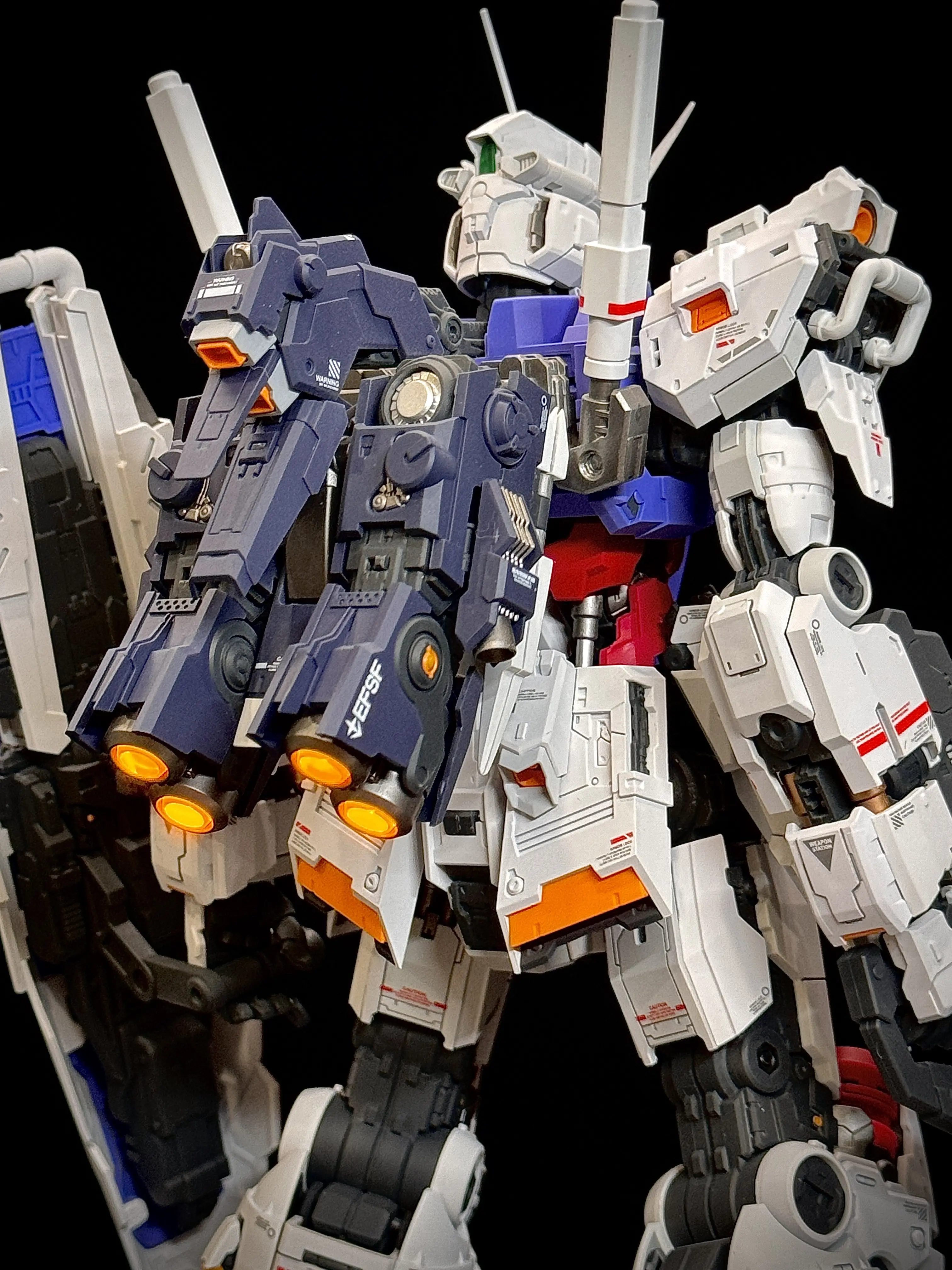 达人佳作:机甲之城 gp01陆战型十周年限定 制作完成