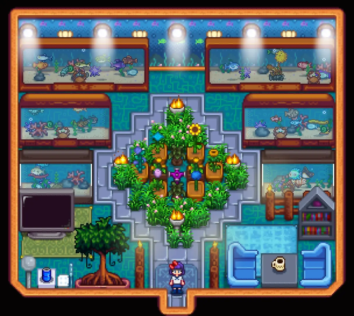 星露谷物语森林农场布局|房屋装修(含姜岛)