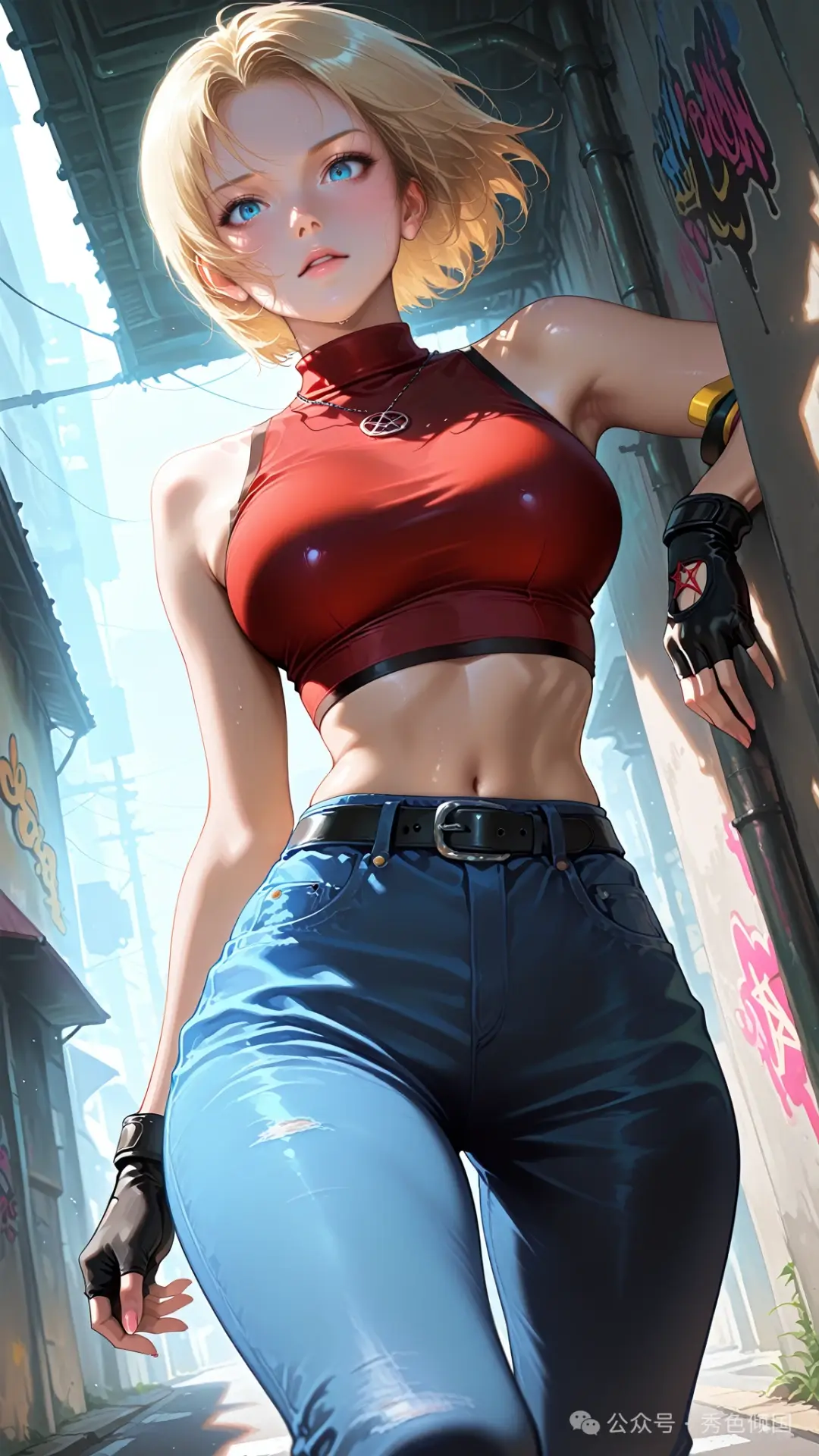 格斗专家,布鲁玛丽from《拳皇kof》