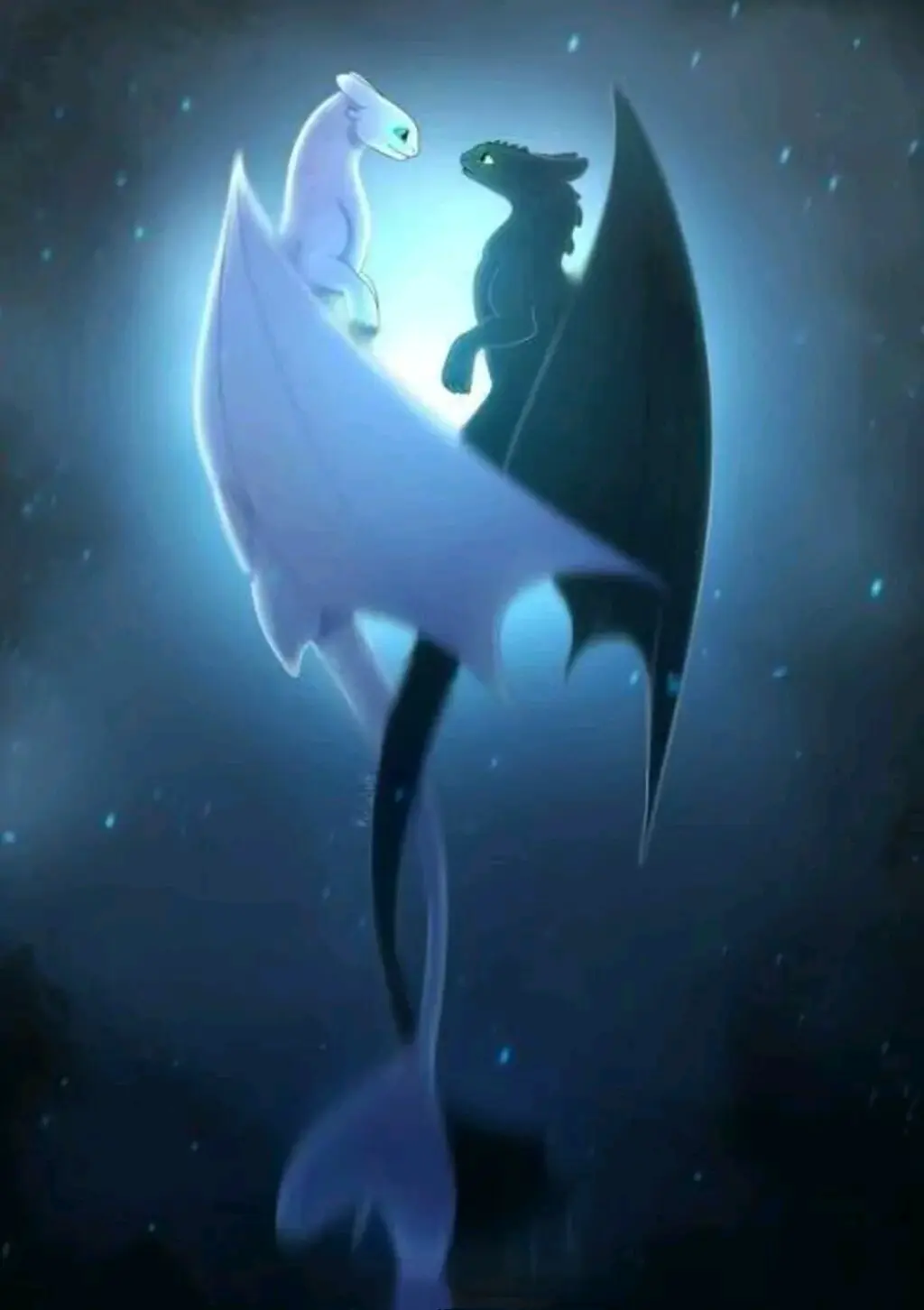 无牙仔和光煞壁纸