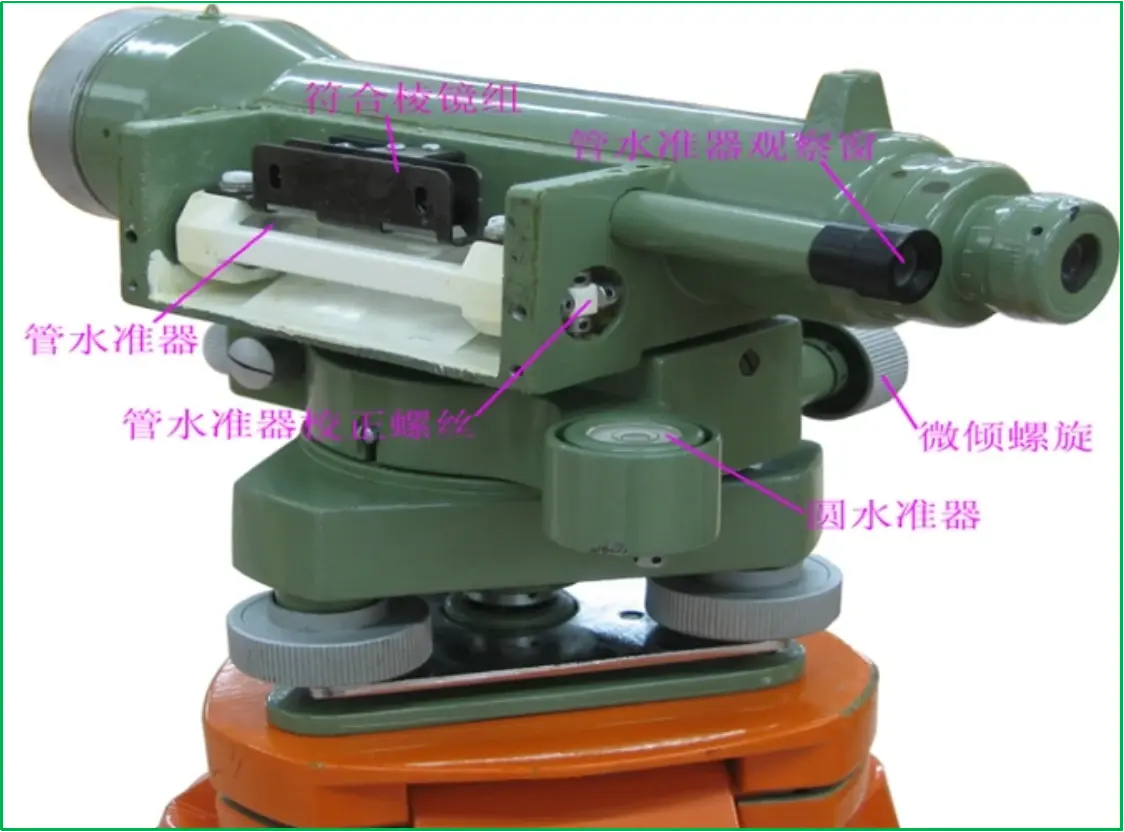 赛维板报丨ds3型微倾式水准仪的构成及功能!