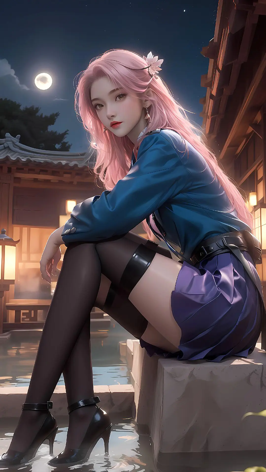 cf云悠悠ai全屏手机壁纸分享:这是你心目中的天才少女吗 - 哔哩哔哩