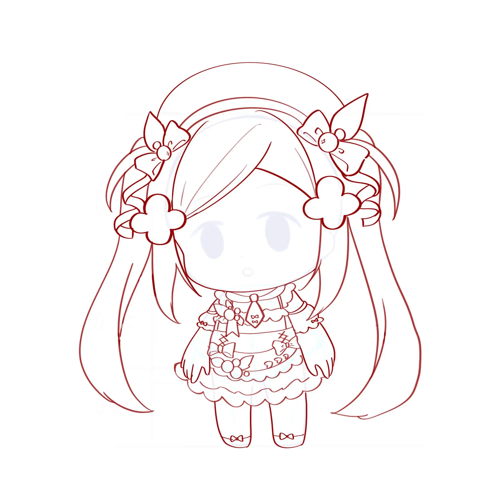 梦游仙境q版人设图