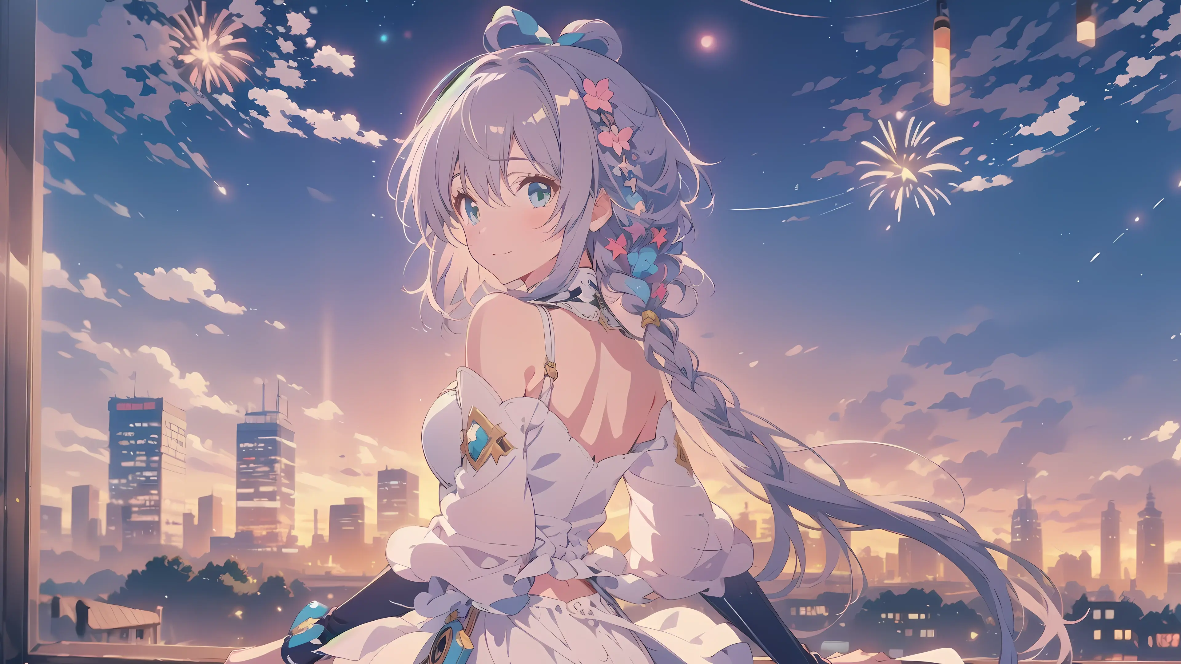 【洛天依ai绘画】夜