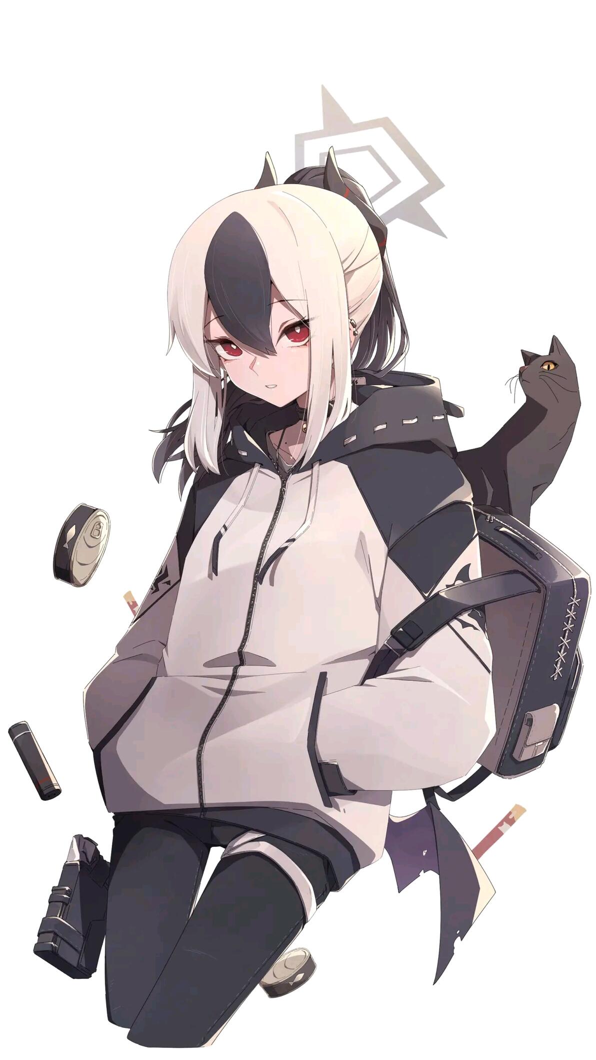 【壁纸/鬼方佳代子】要来摸摸小猫么,Sensei? - 哔哩哔哩
