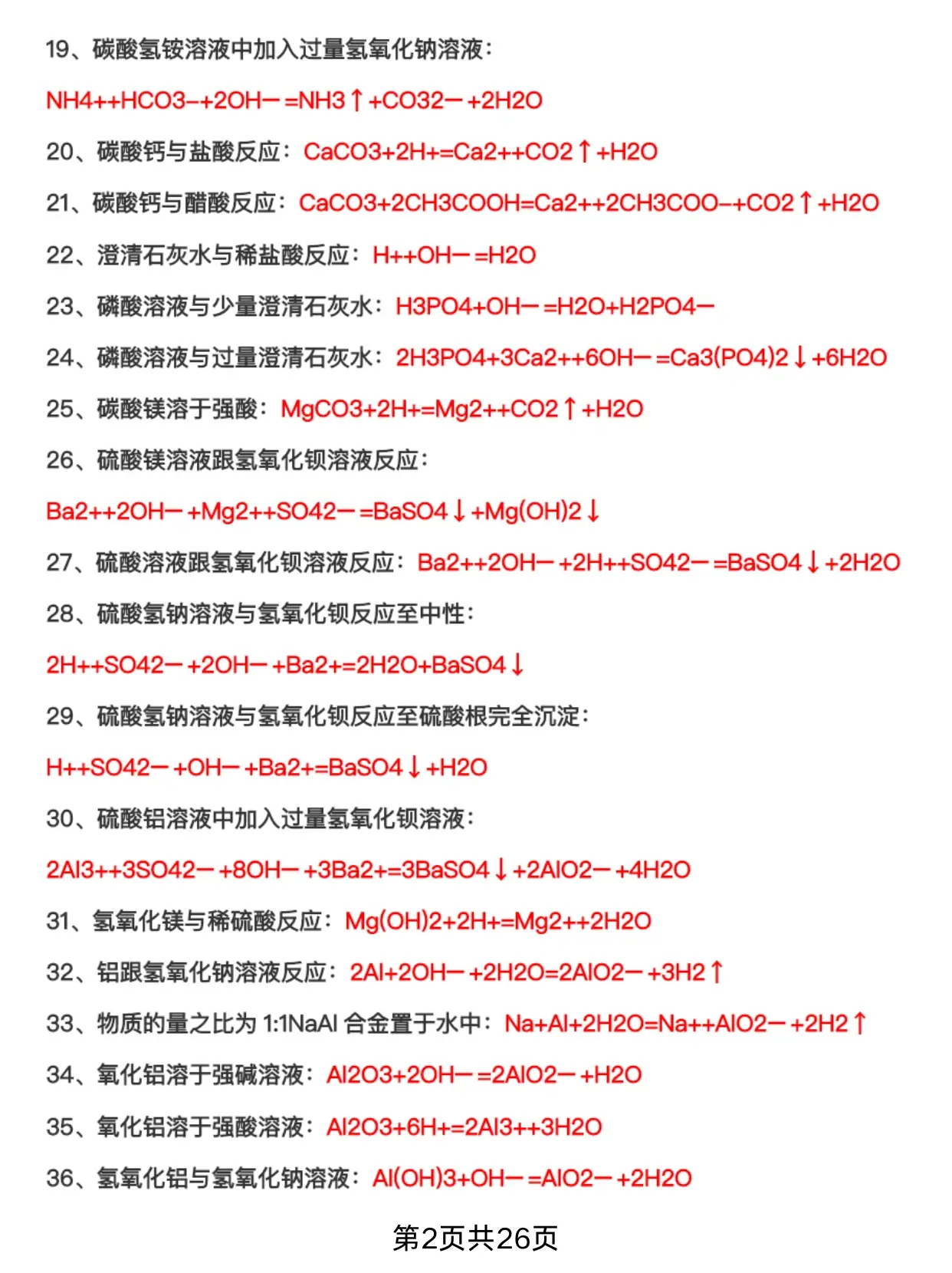 镁的转化关系图方程式图片