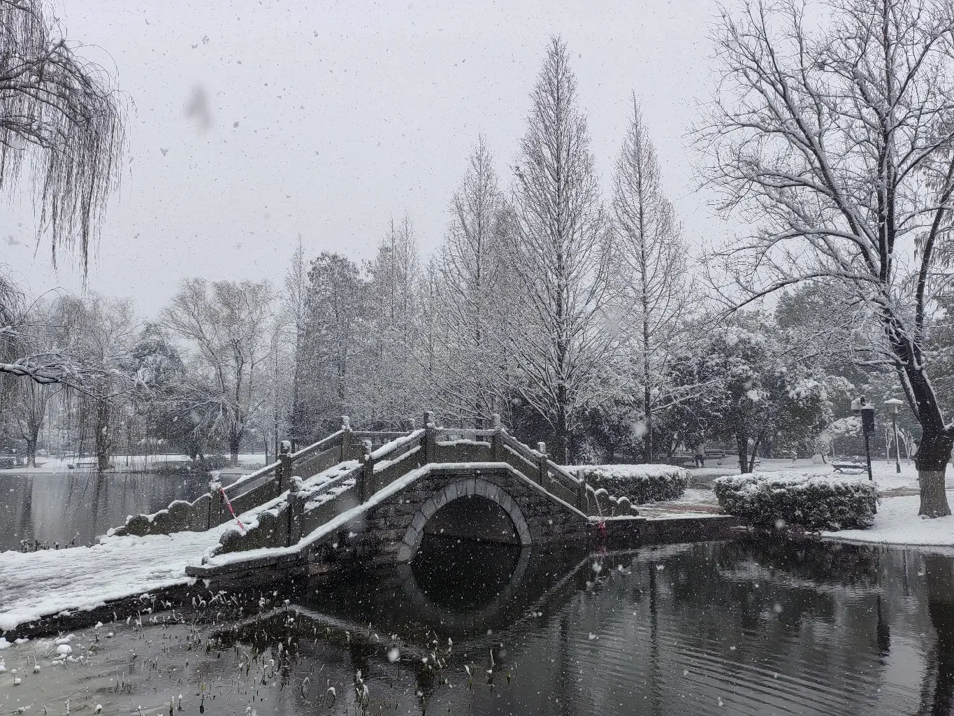 潇湘八景之江天暮雪