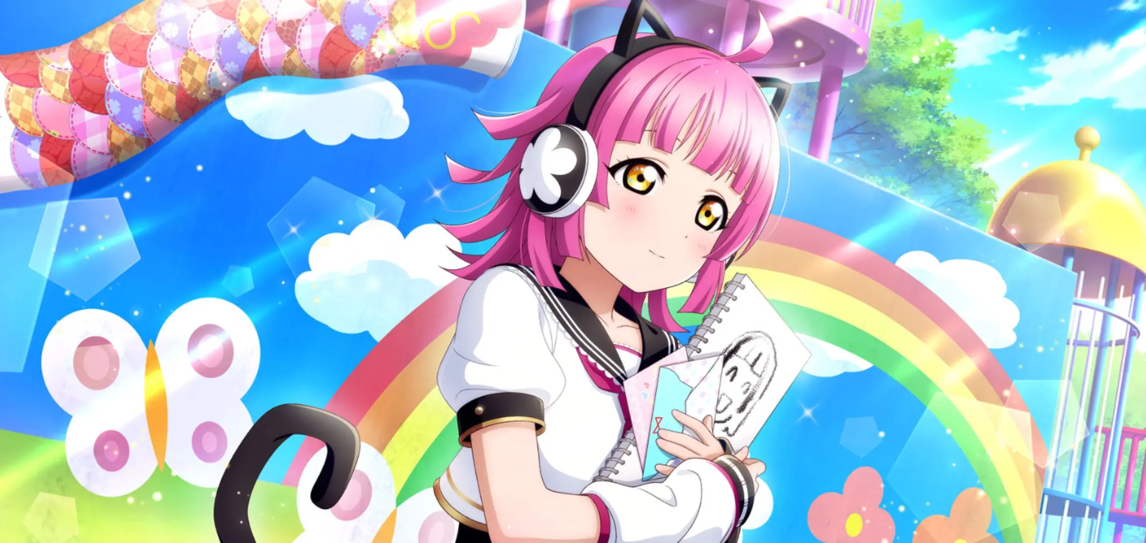 『ll sifas』卡面鉴赏 - 天王寺璃奈篇 - 哔哩哔哩