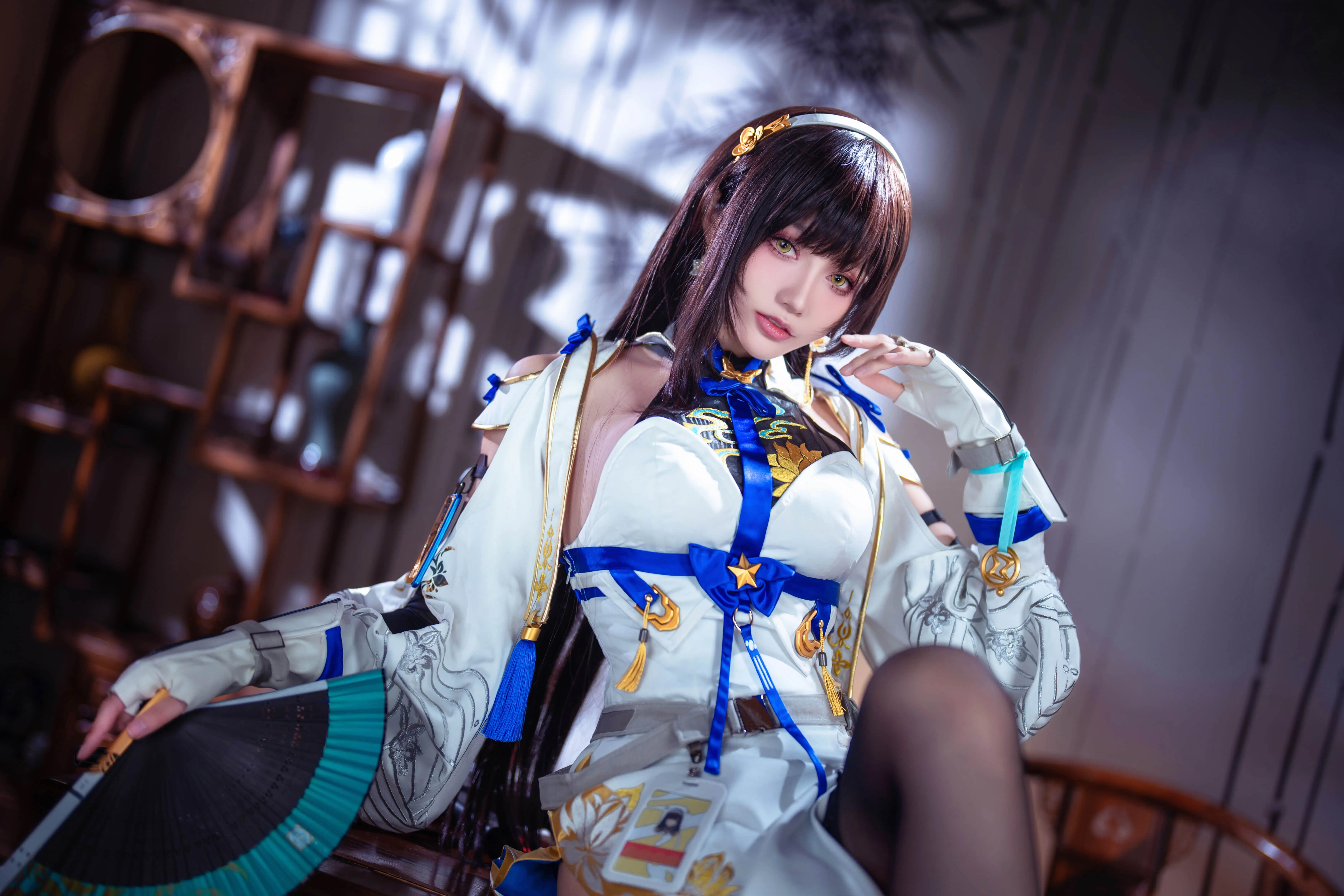 经典cosplay:少女前线-黑丝黛烟-如月灰. - 哔哩哔哩