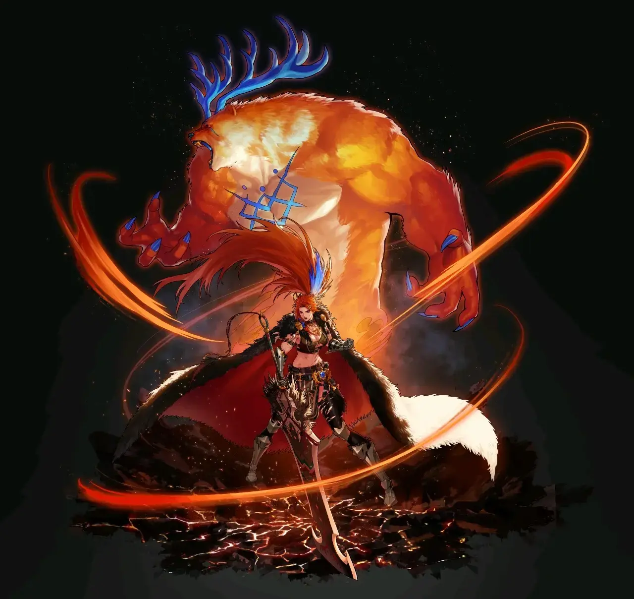 dnf手游单个职业全职业角色二次觉醒高清立绘插图