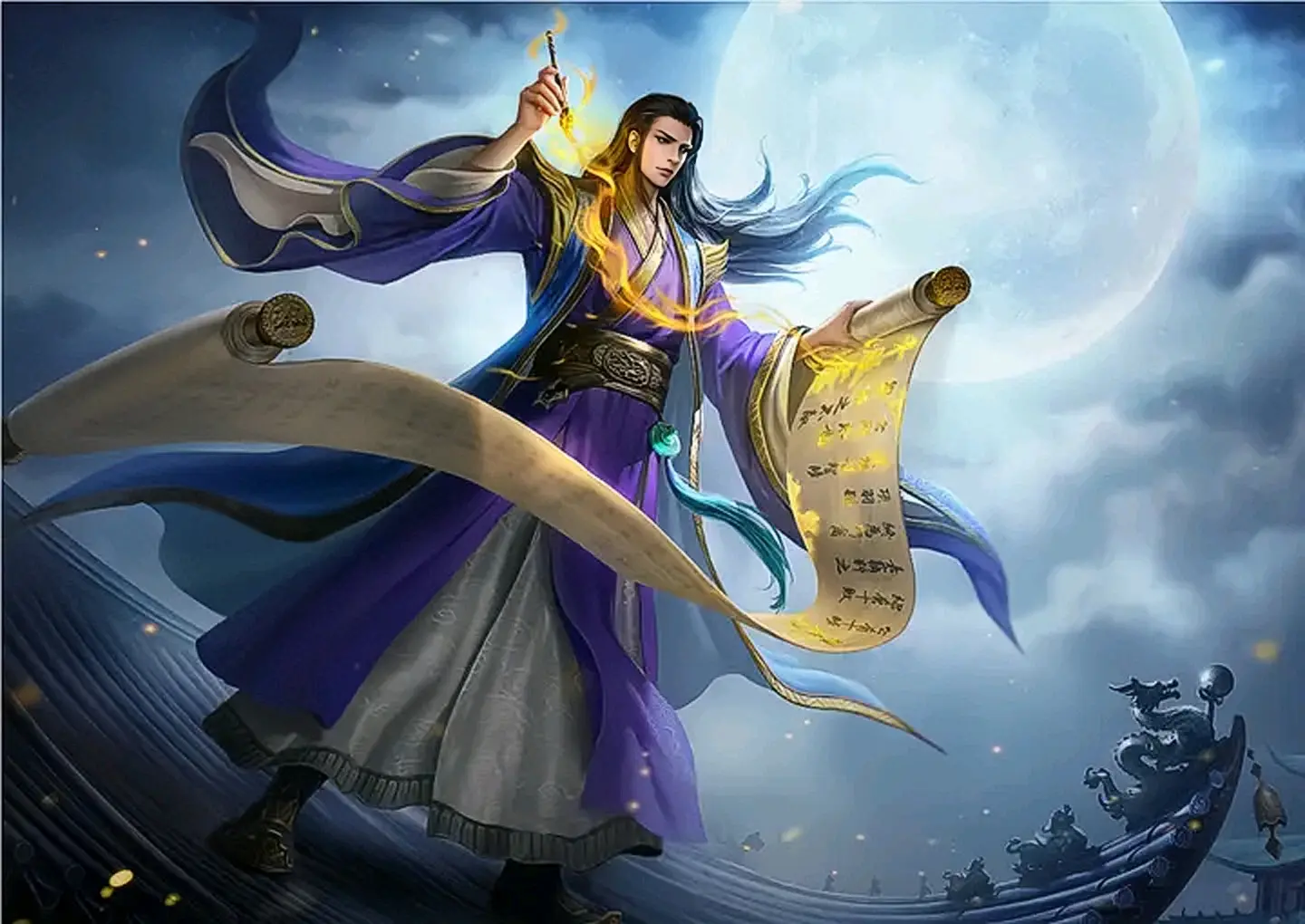 【飞鹰皮肤图鉴103】郭嘉【魏】