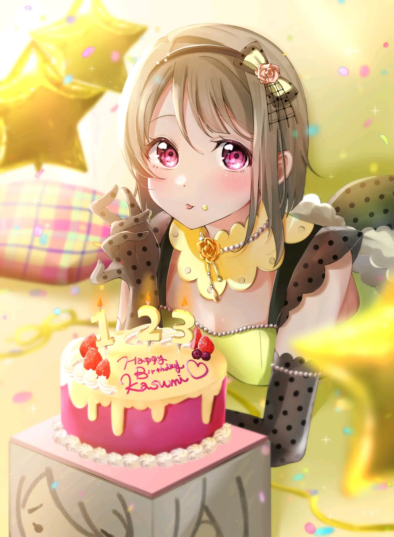 【lovelive】中须霞生日贺图2024