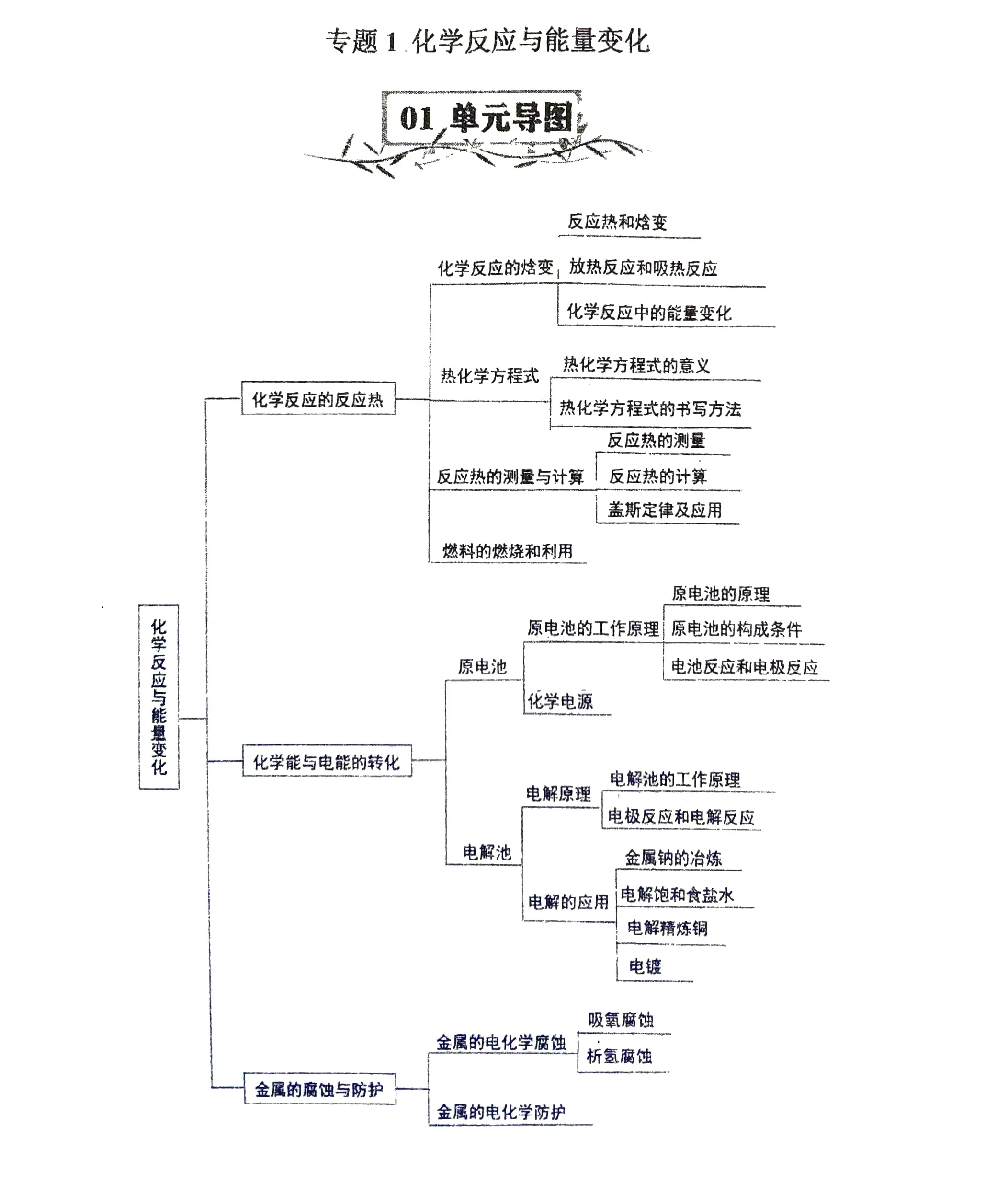 化学反应限度思维导图图片